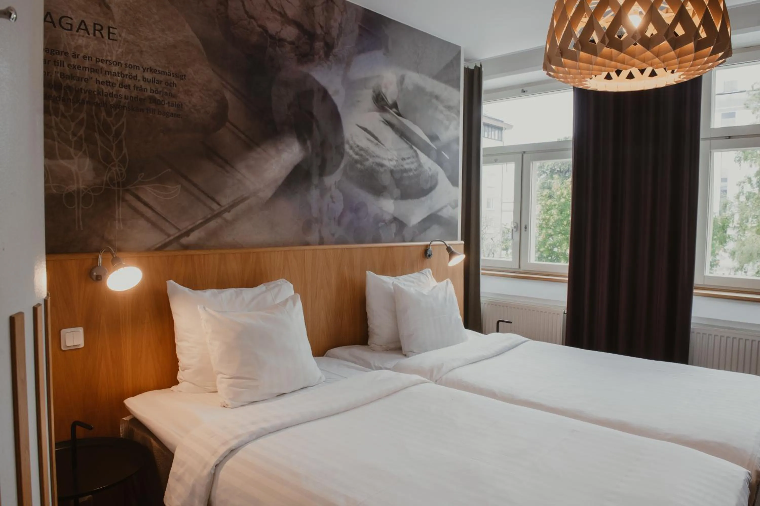 Property building, Bed in Home Hotel Uppsala