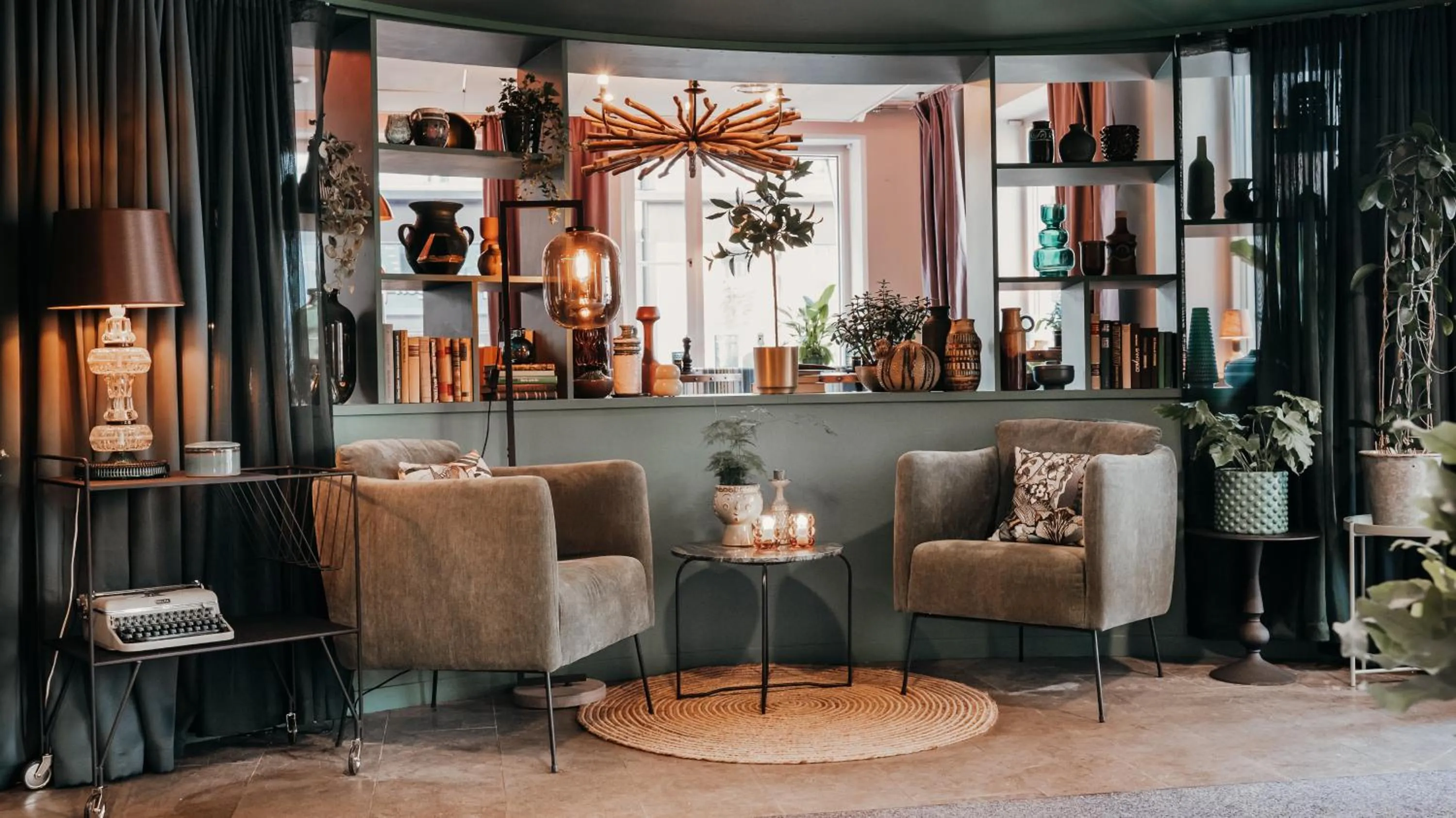 Lobby or reception in Home Hotel Uppsala