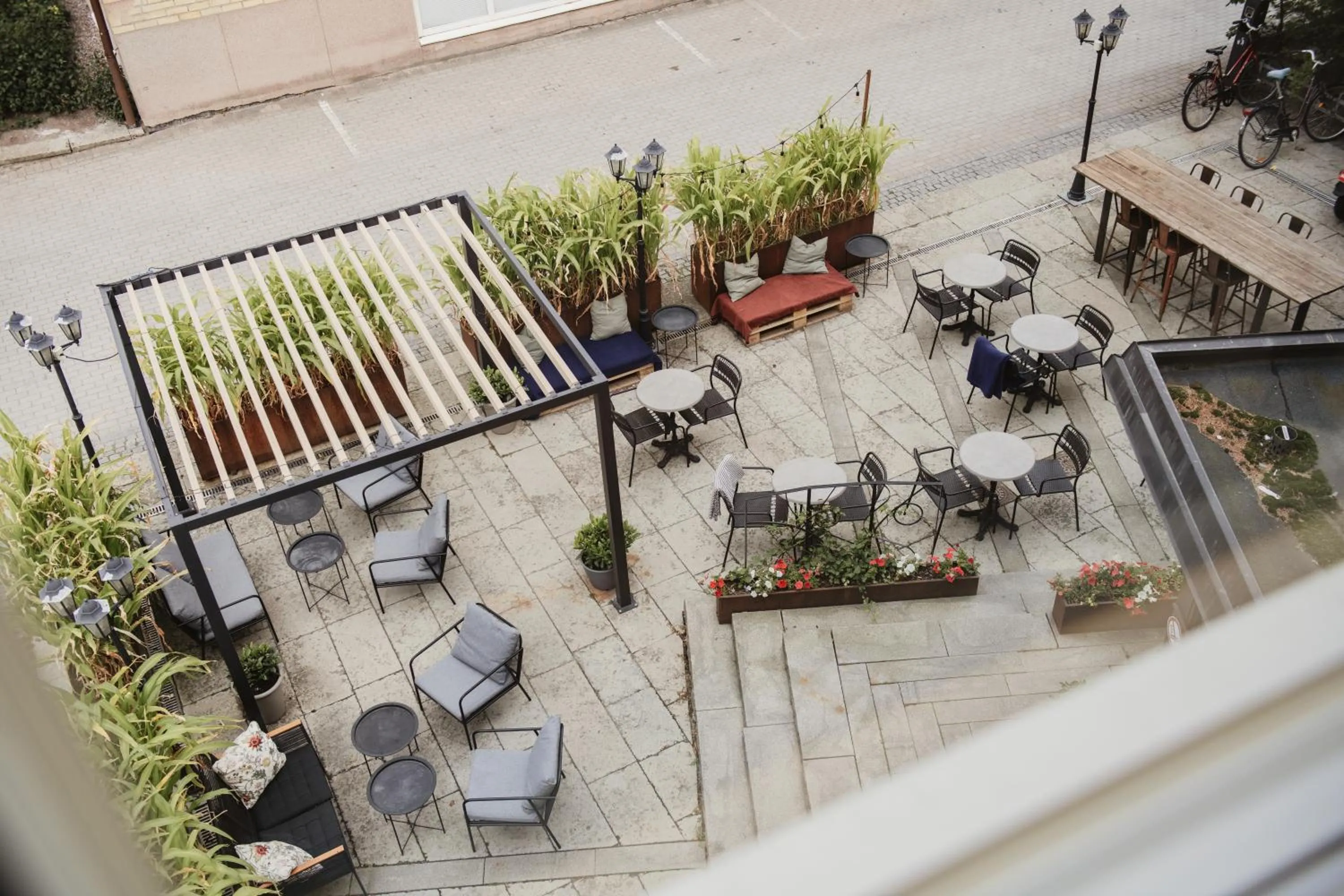 Patio in Home Hotel Uppsala