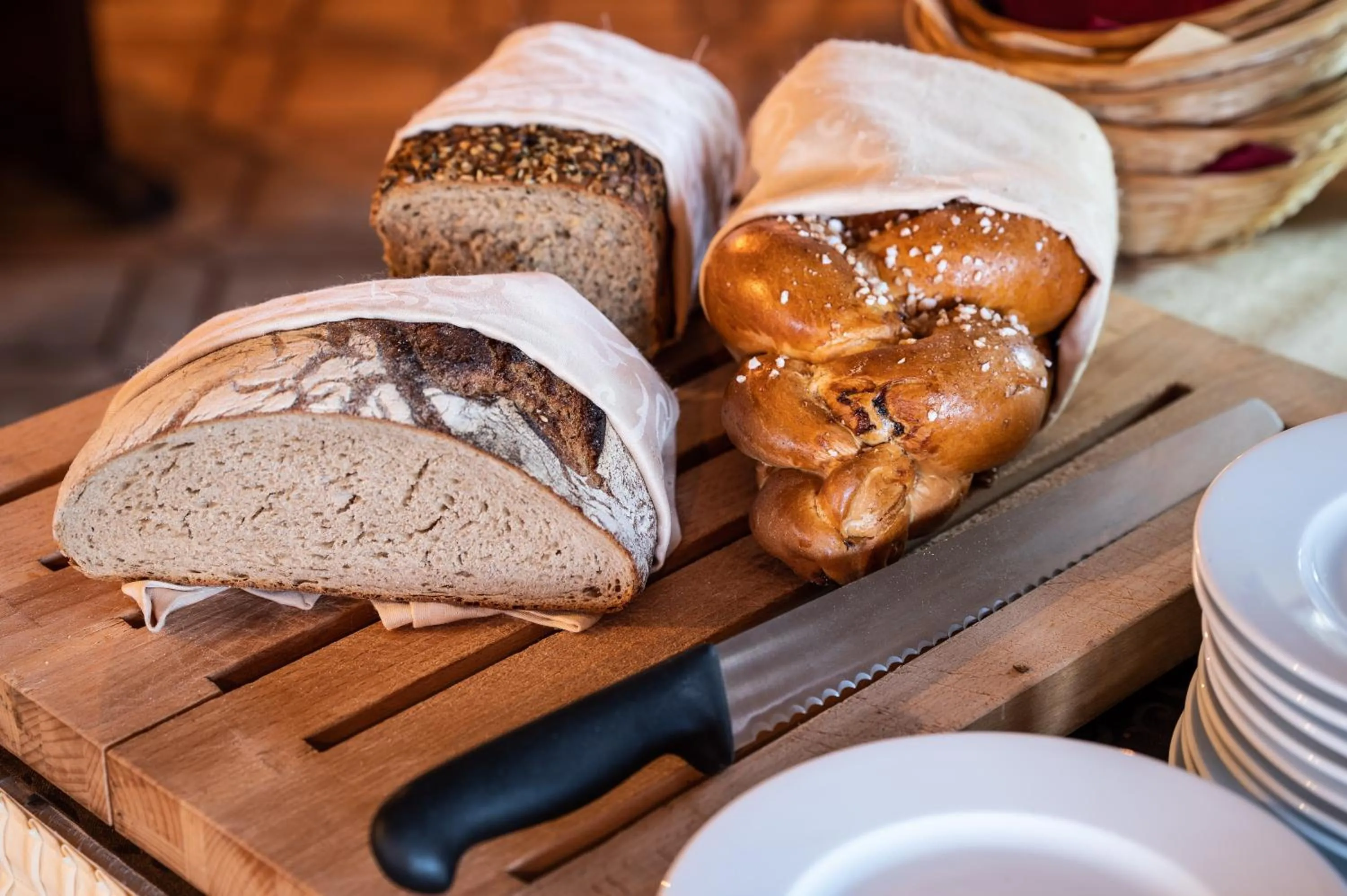 Breakfast in Hotel Pariente