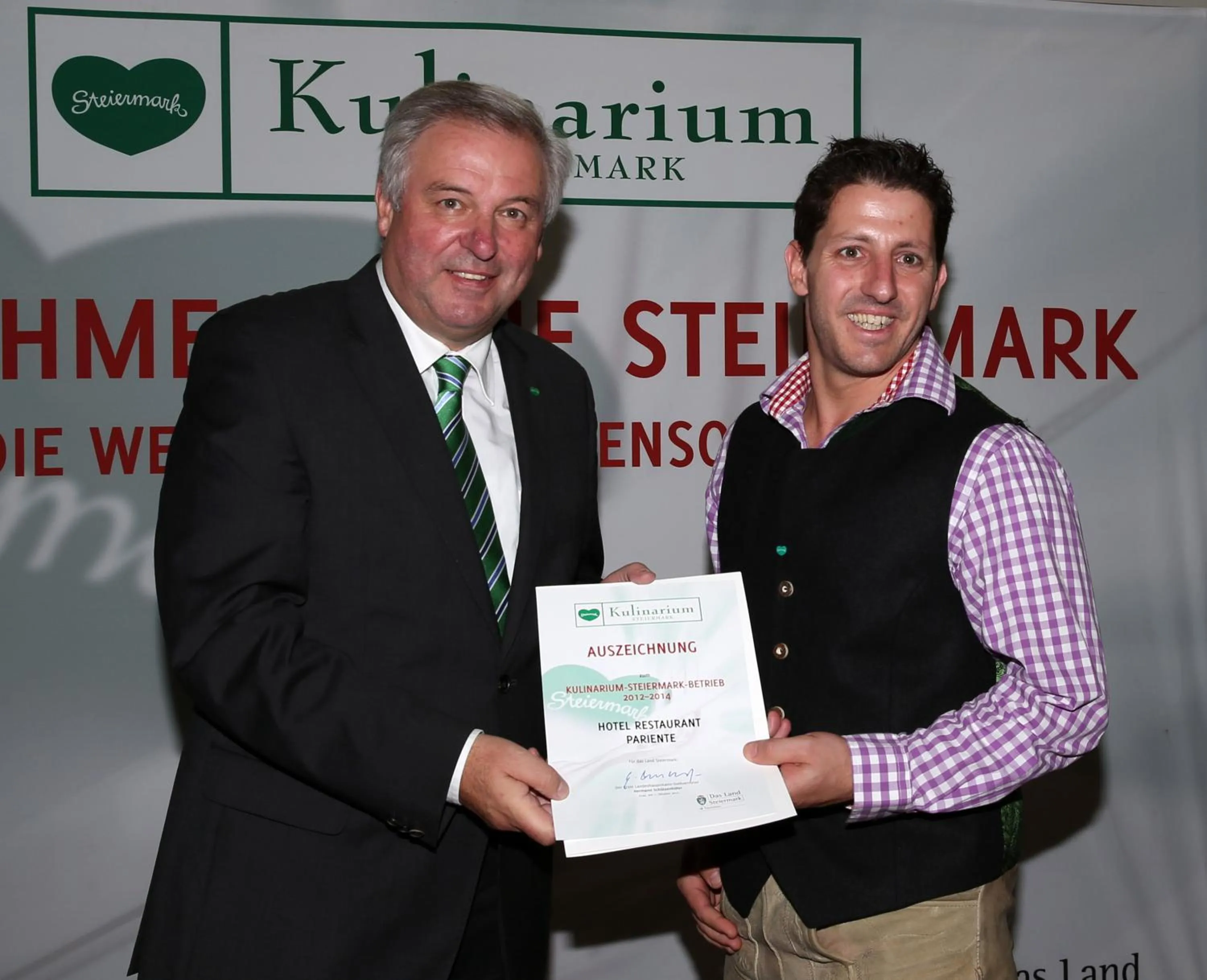 Certificate/Award in Hotel Pariente