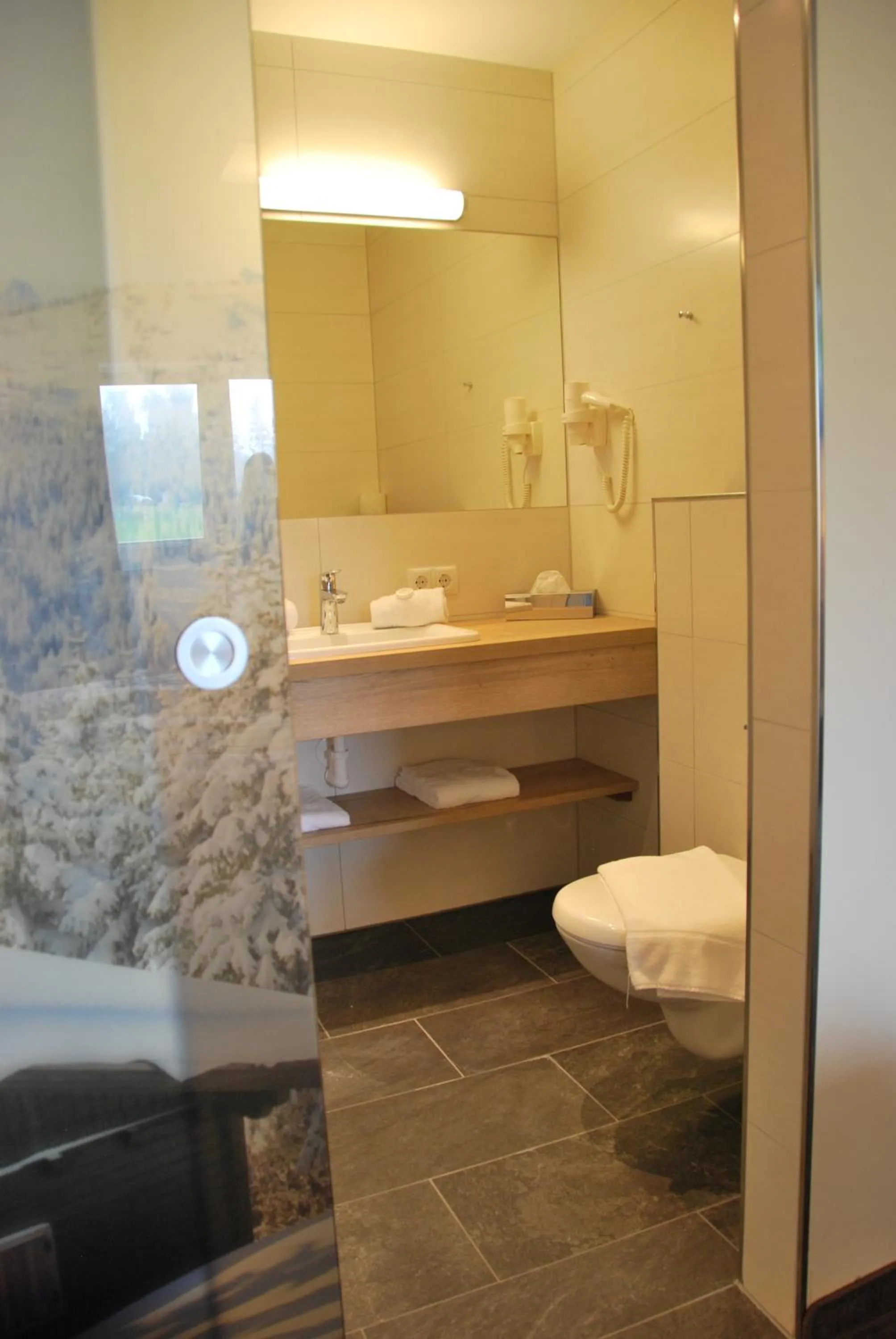 Toilet in Hotel Pariente