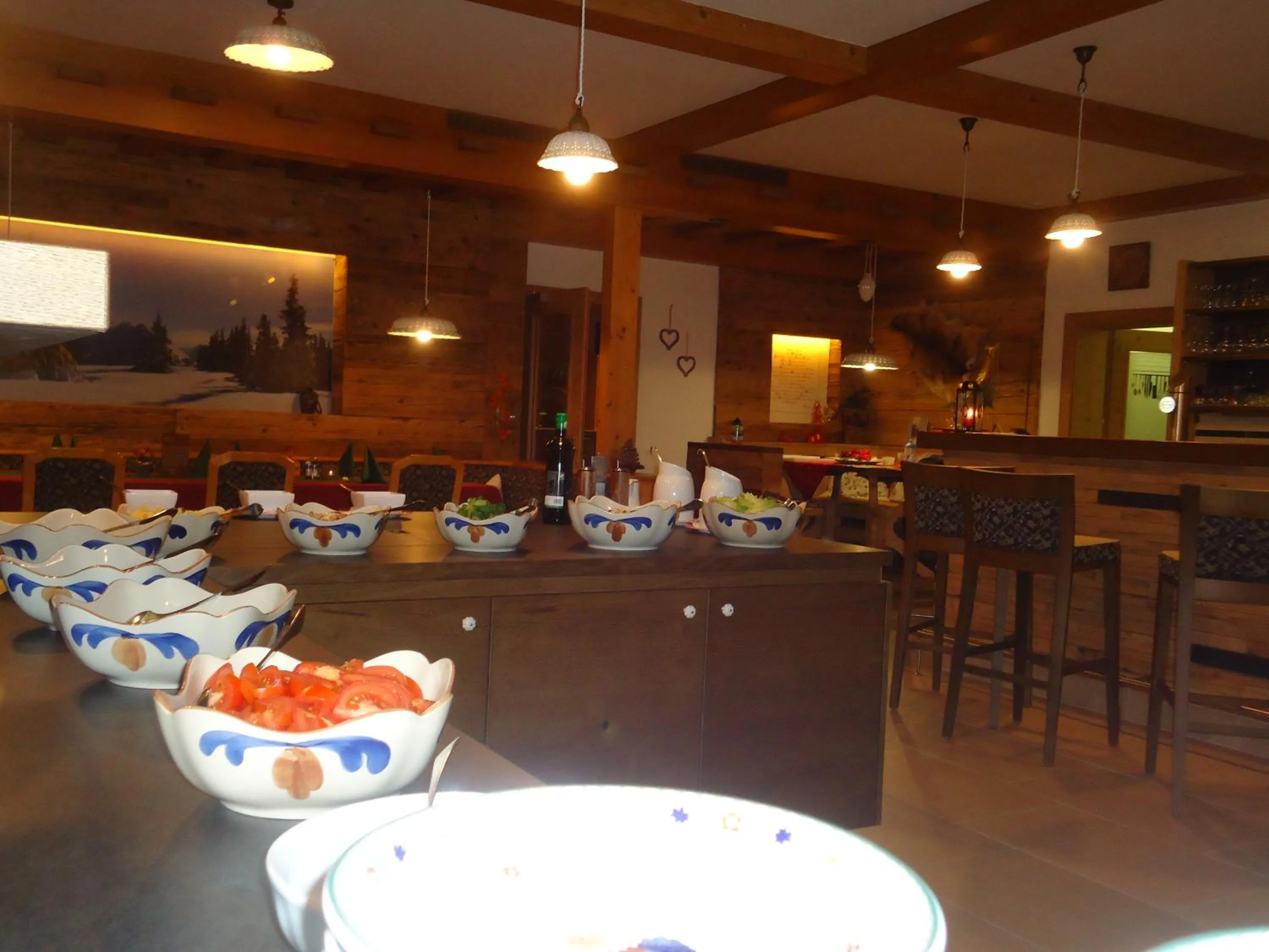 Restaurant/places to eat in Hotel Sporthof