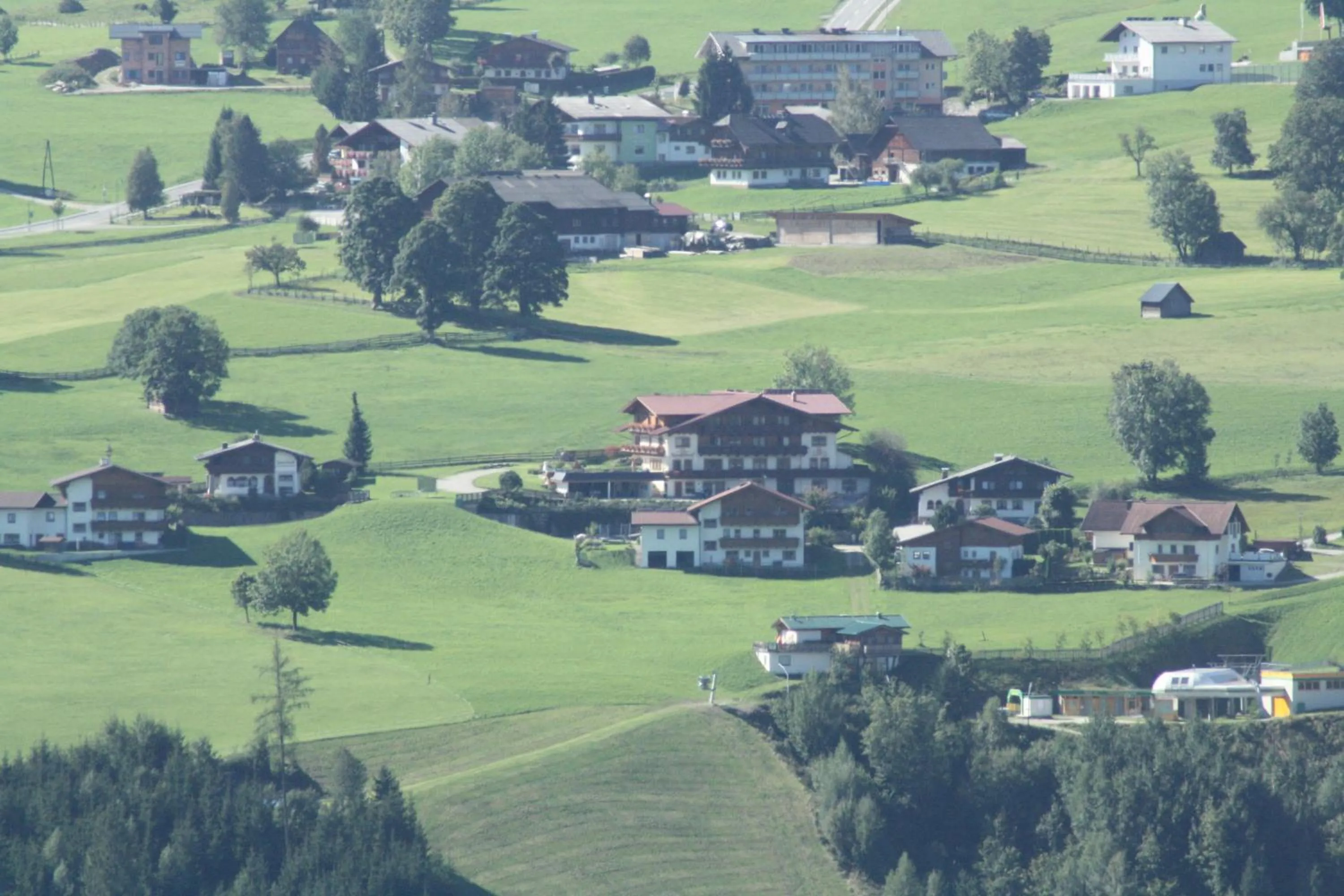 Bird's eye view in Hotel Sporthof