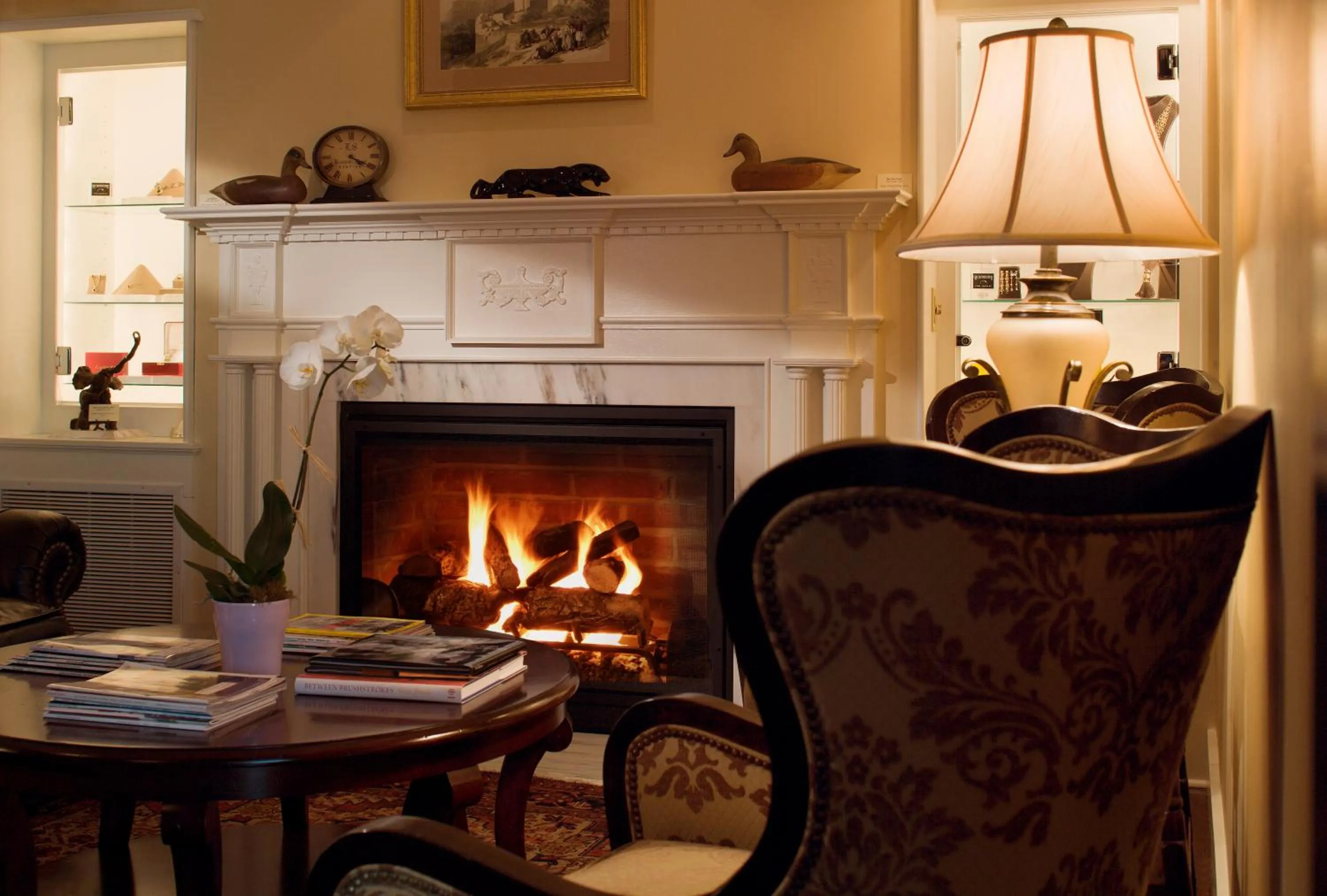 Seating area in Reluctant Panther Inn & Restaurant