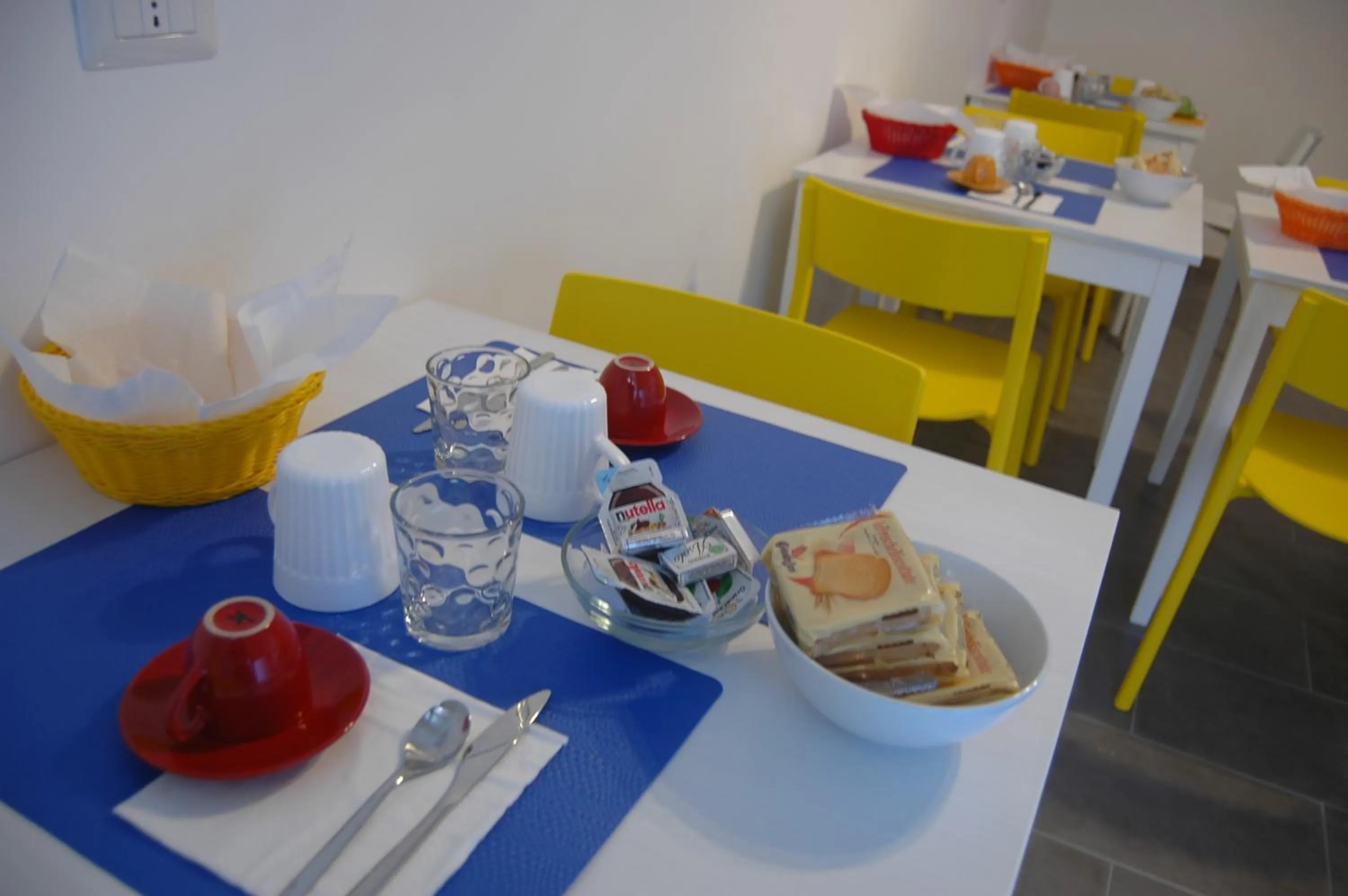 Food and drinks in B&B Casa Valentone