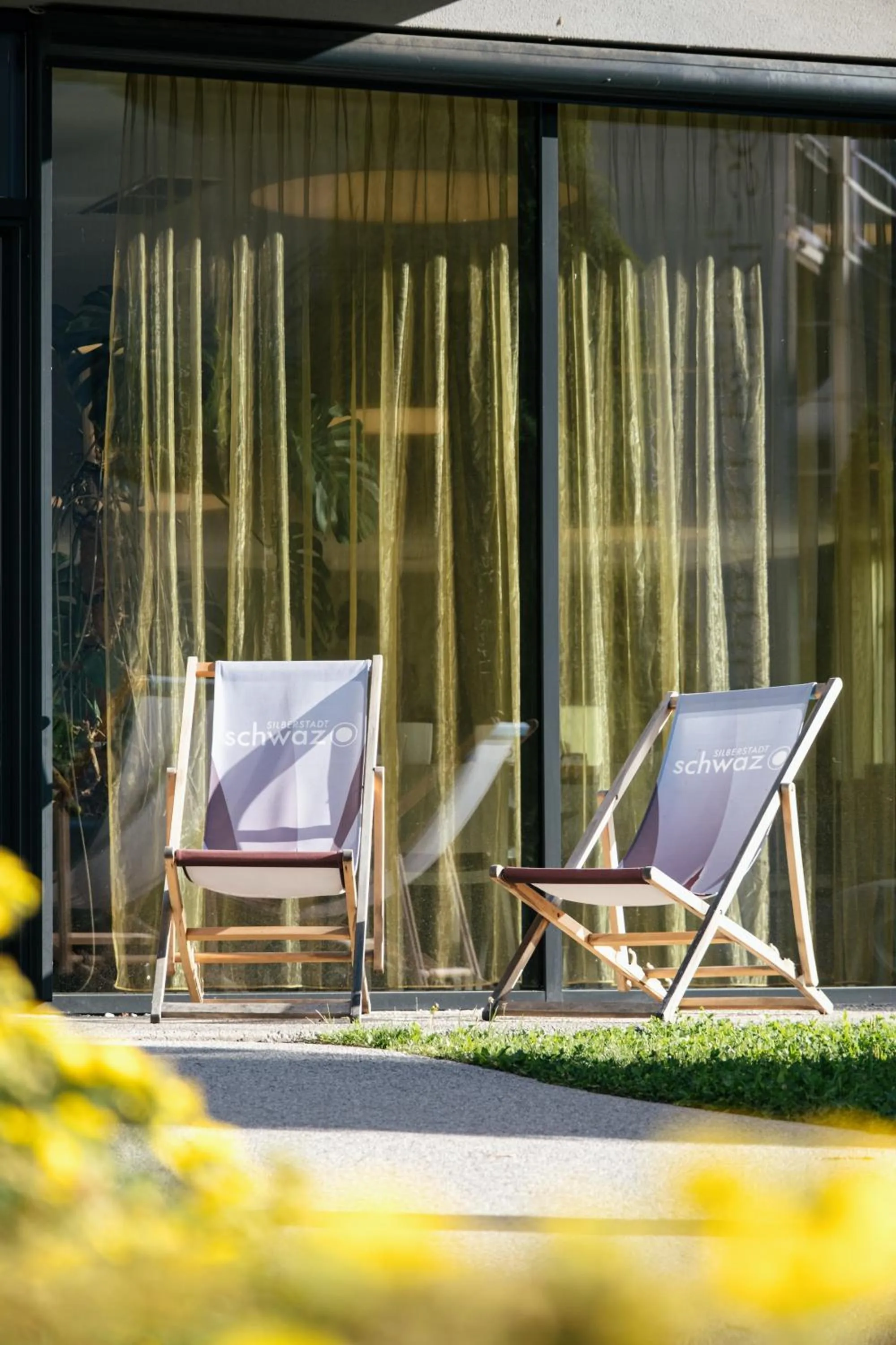 sunbed in STAY.inn Comfort Art Hotel Schwaz