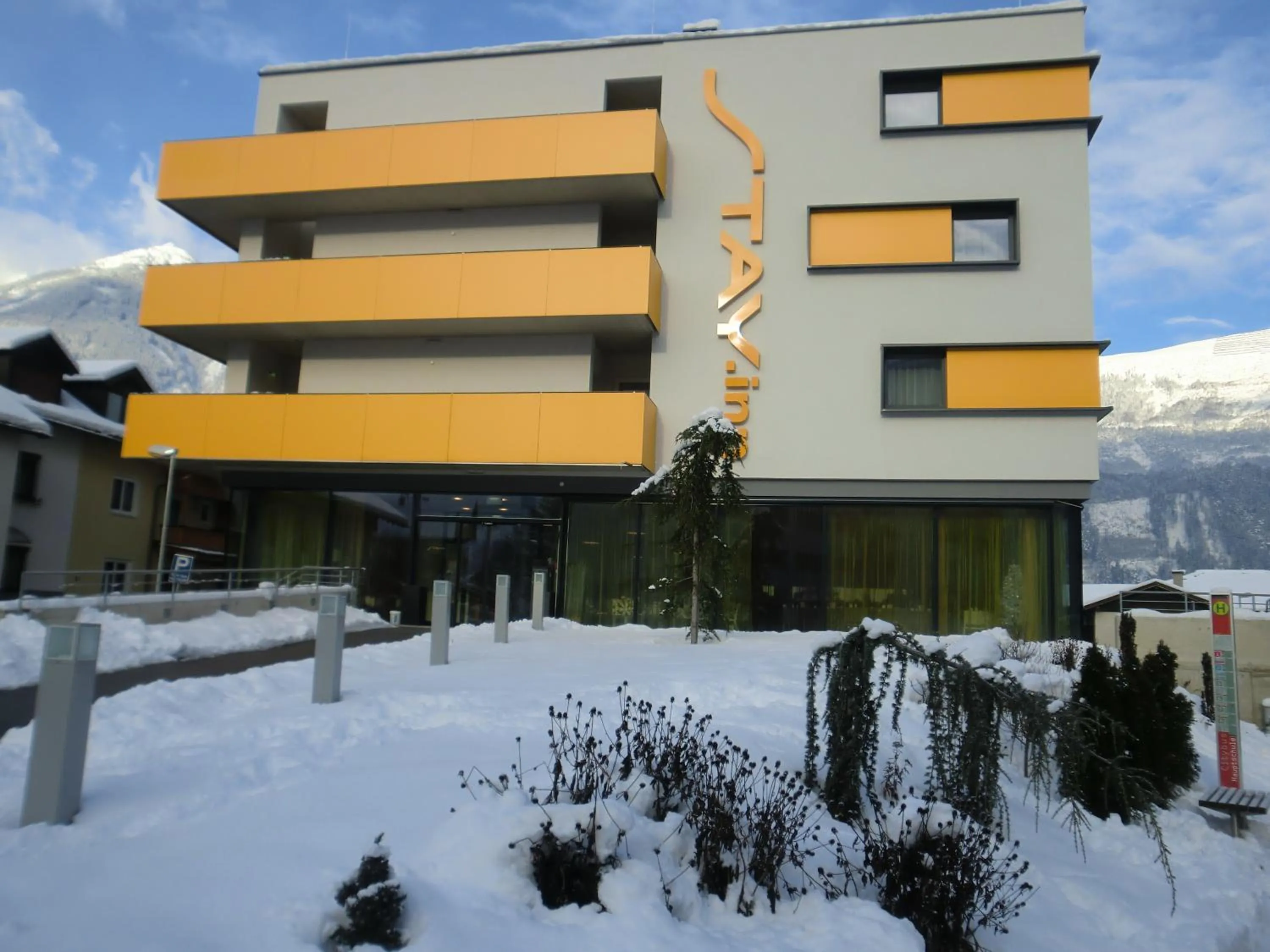 Facade/entrance in STAY.inn Comfort Art Hotel Schwaz