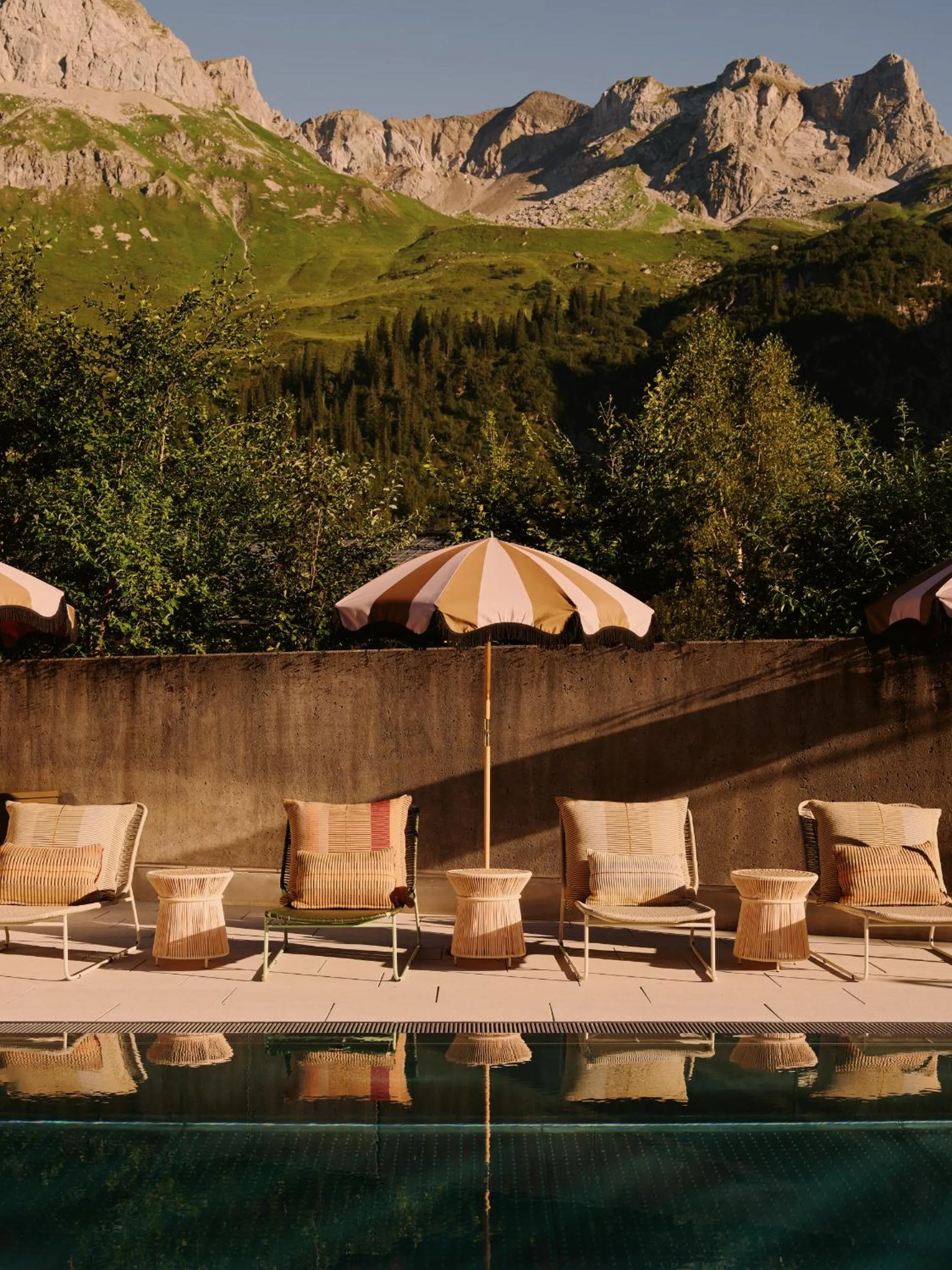 Natural landscape in Rote Wand Gourmet Hotel, a Member of Design Hotels