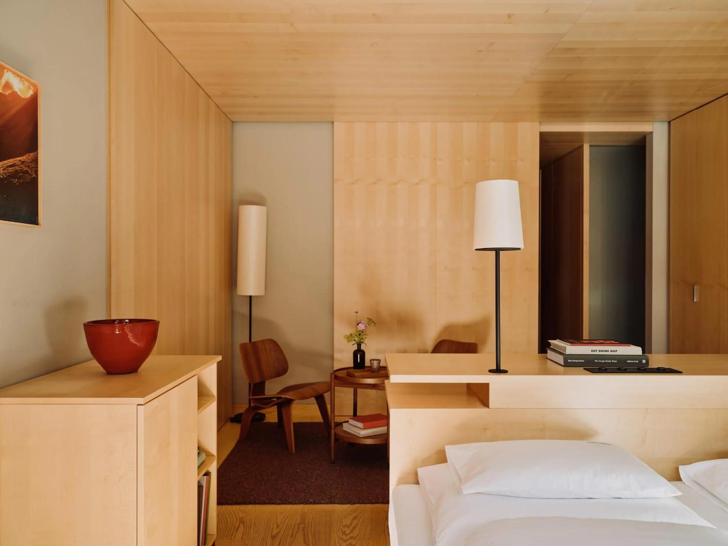 Bed in Rote Wand Gourmet Hotel, a Member of Design Hotels