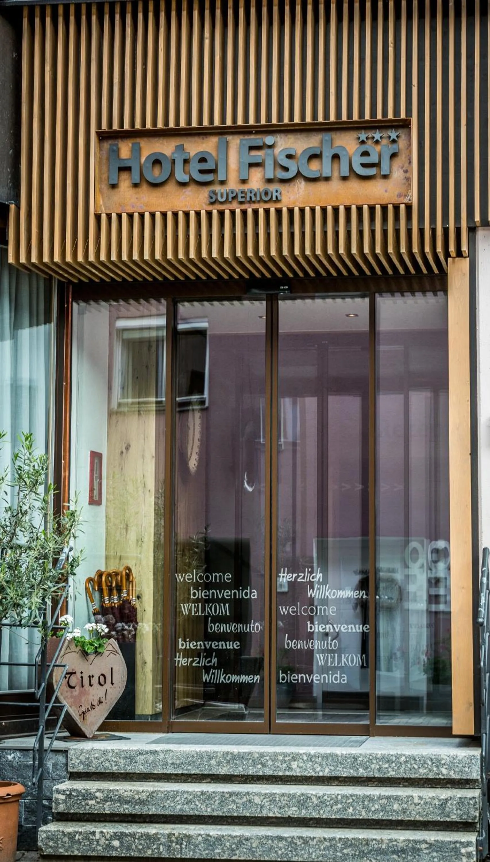 Facade/entrance in Hotel Fischer