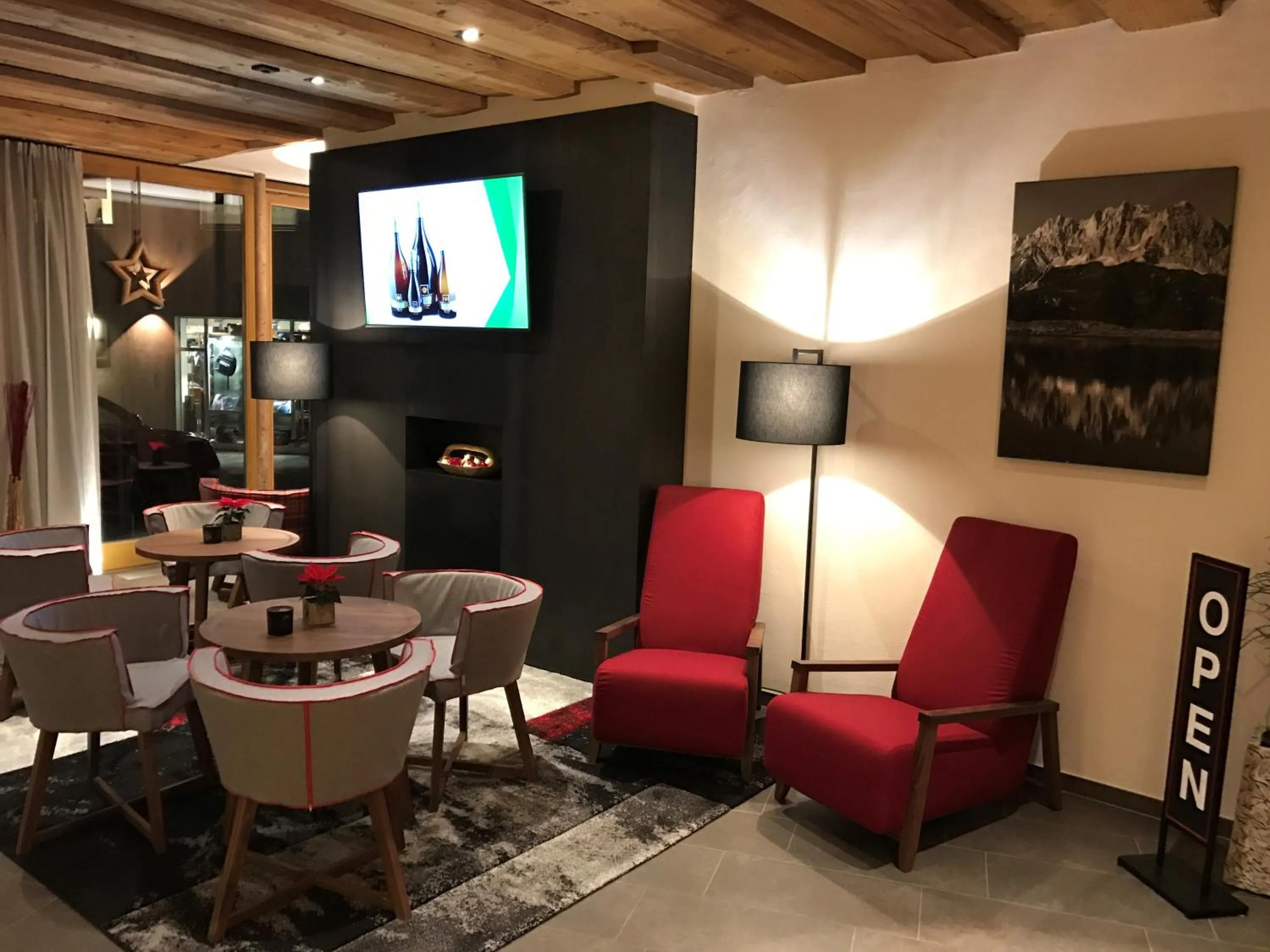 Lobby or reception in Hotel Fischer