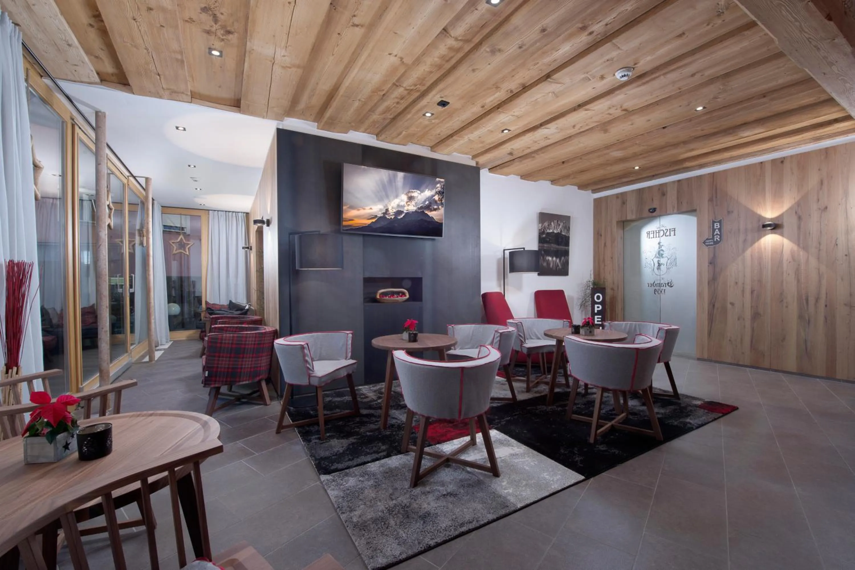 Lounge or bar in Hotel Fischer