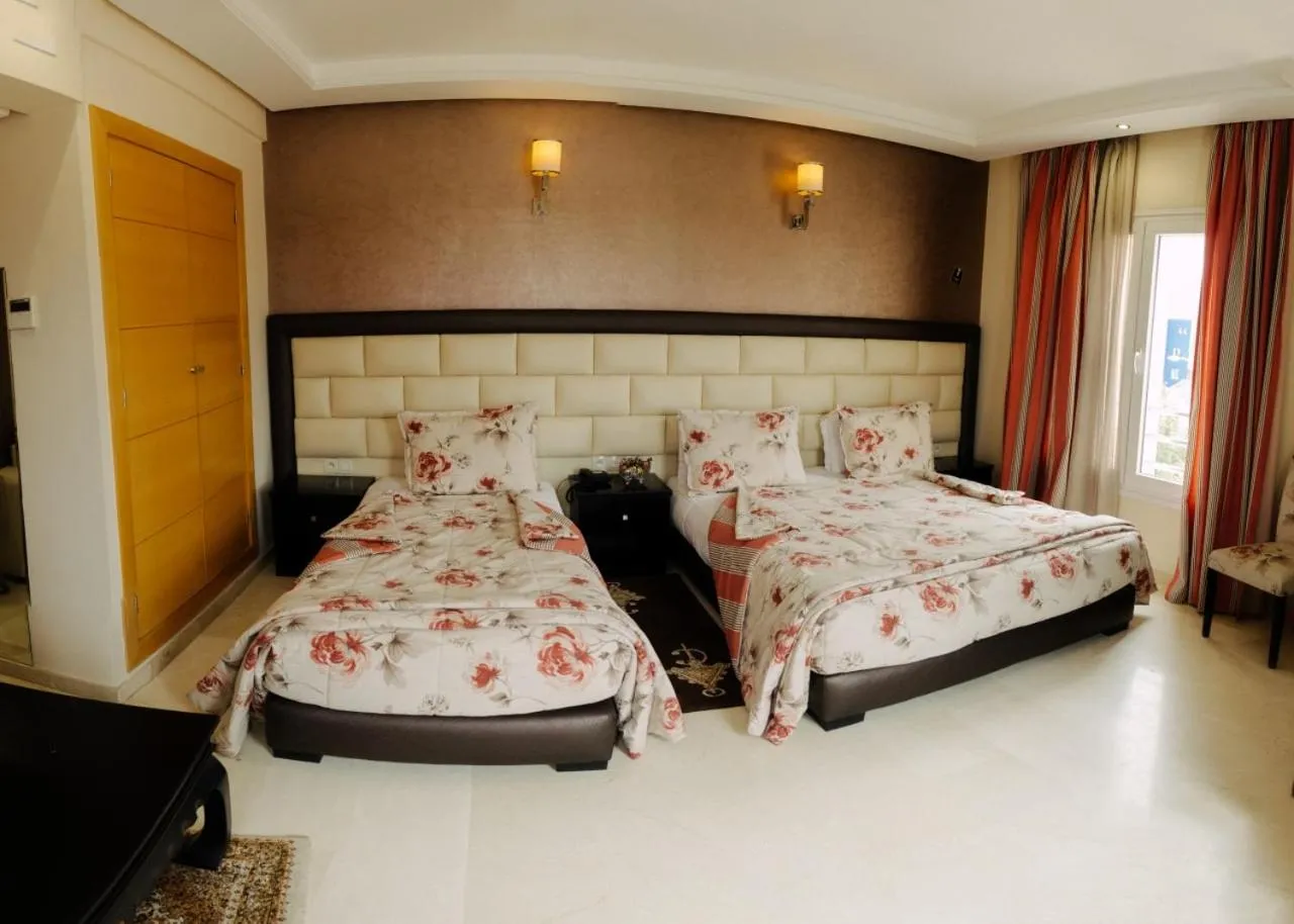 Bed in Hotel La Luna