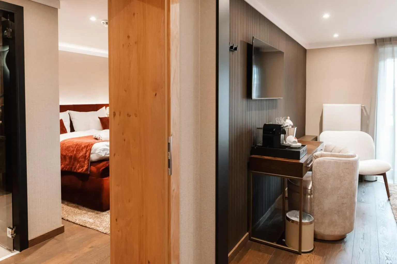 Bed in Hotel Jakobwirt Westendorf