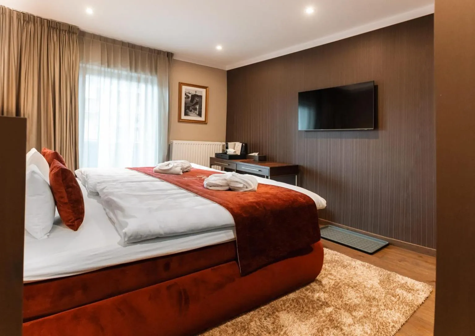 Bed in Hotel Jakobwirt Westendorf