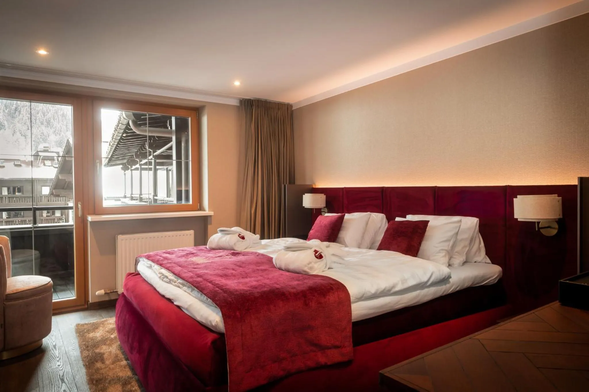 Bed in Hotel Jakobwirt Westendorf