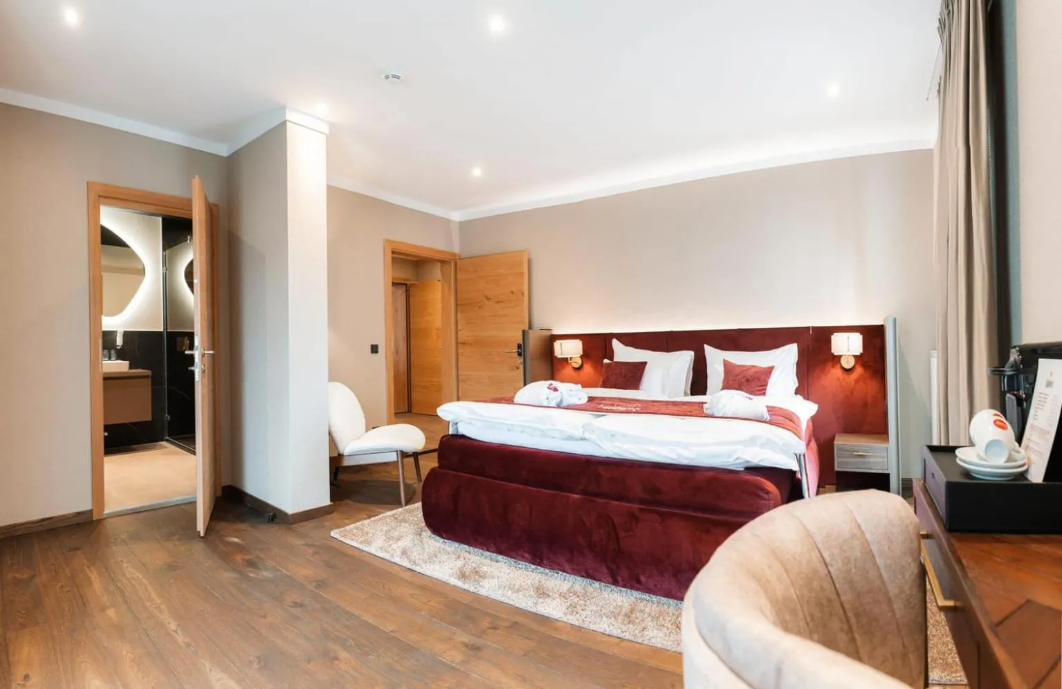 Bed in Hotel Jakobwirt Westendorf