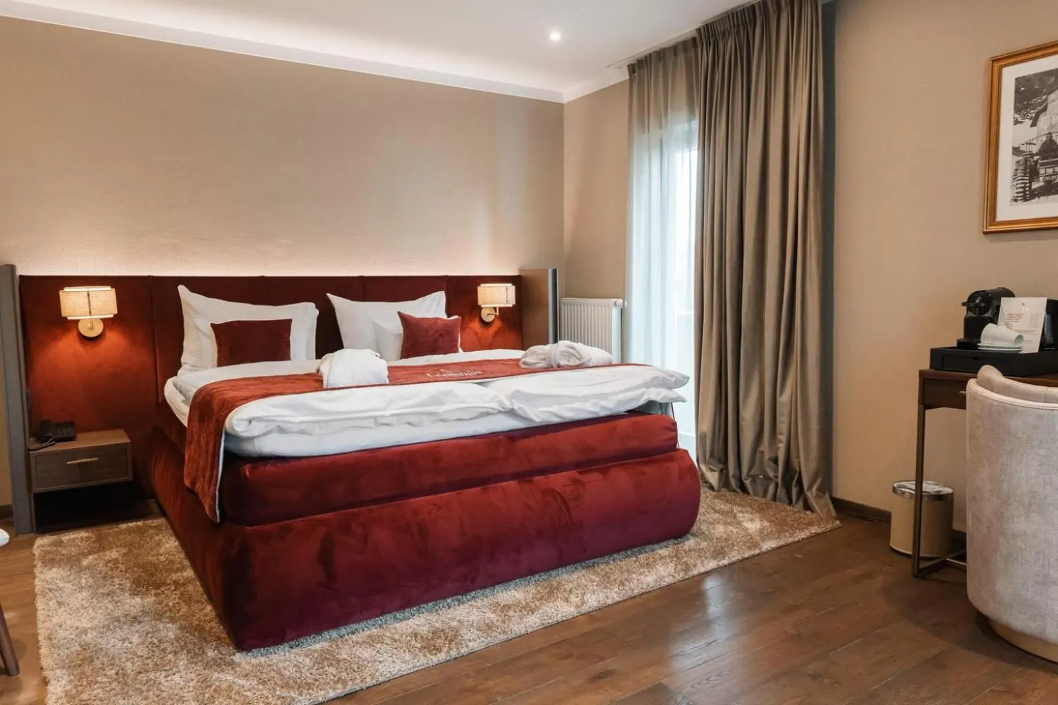 Bed in Hotel Jakobwirt Westendorf