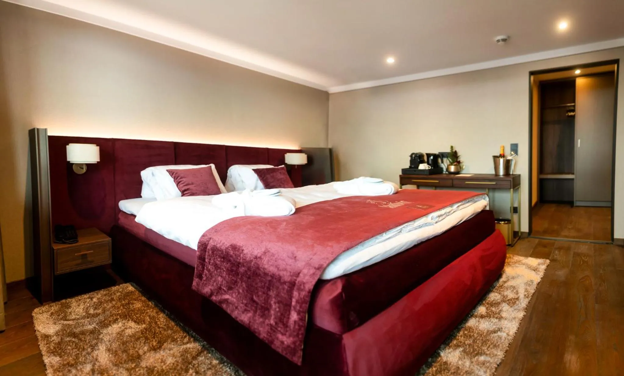 Bed in Hotel Jakobwirt Westendorf