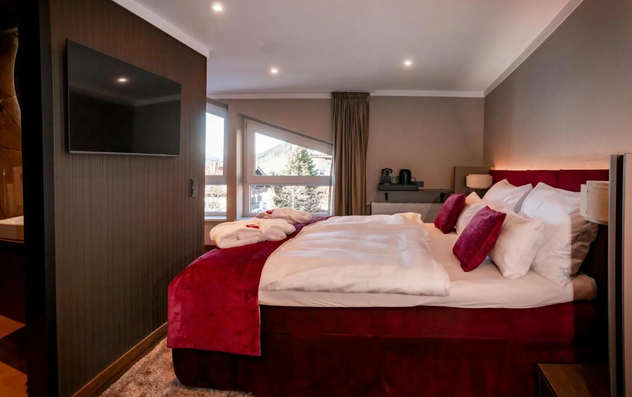 Bed in Hotel Jakobwirt Westendorf