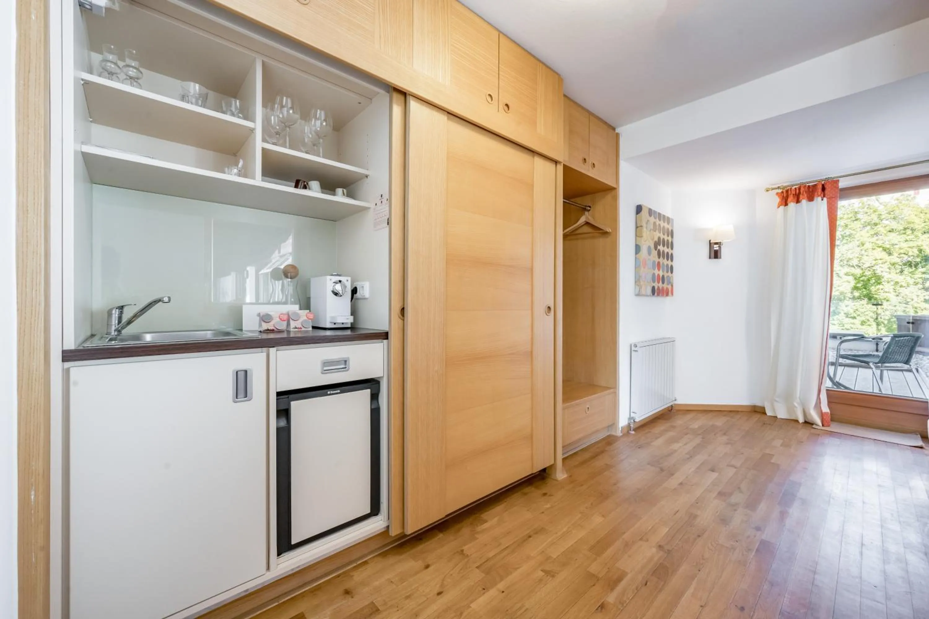 Kitchen or kitchenette in Inntaler Hof