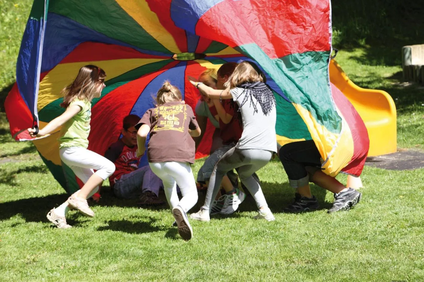Children play ground in Inntaler Hof