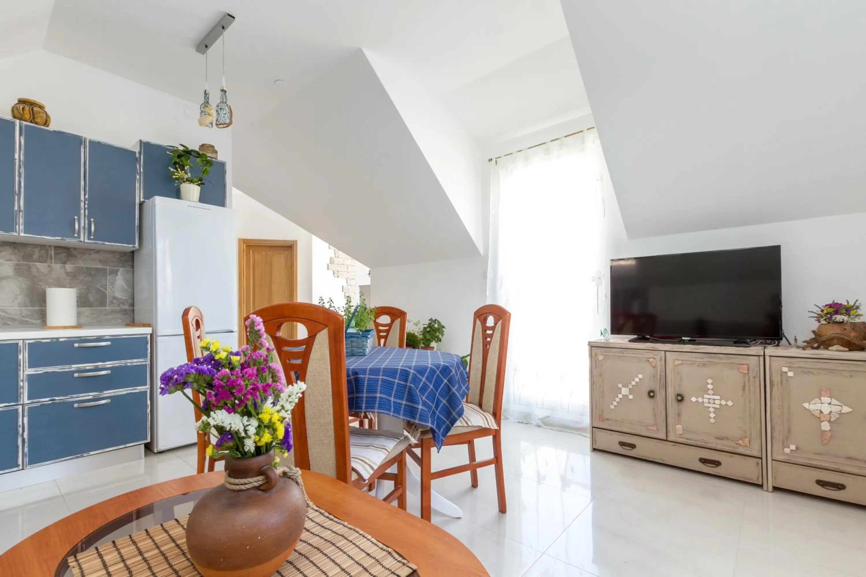 Dining area in Apartman Sv Petar Stari u centru Splita