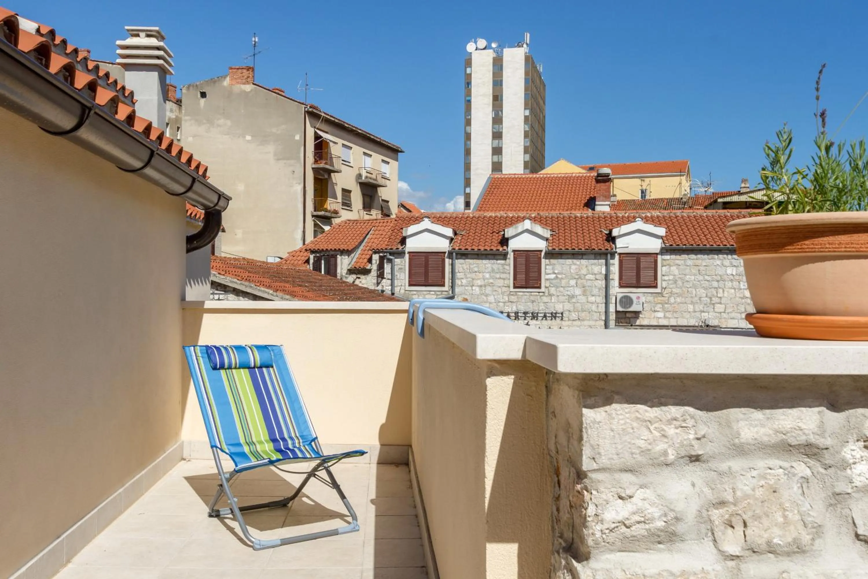 Balcony/Terrace in Apartman Sv Petar Stari u centru Splita