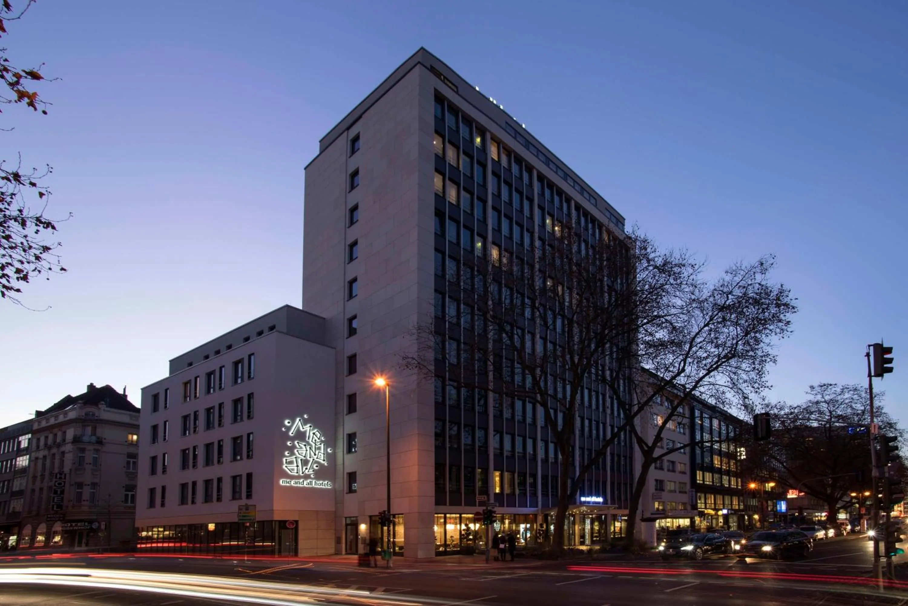 Property building in Me and All Hotel Dusseldorf, by Hyatt
