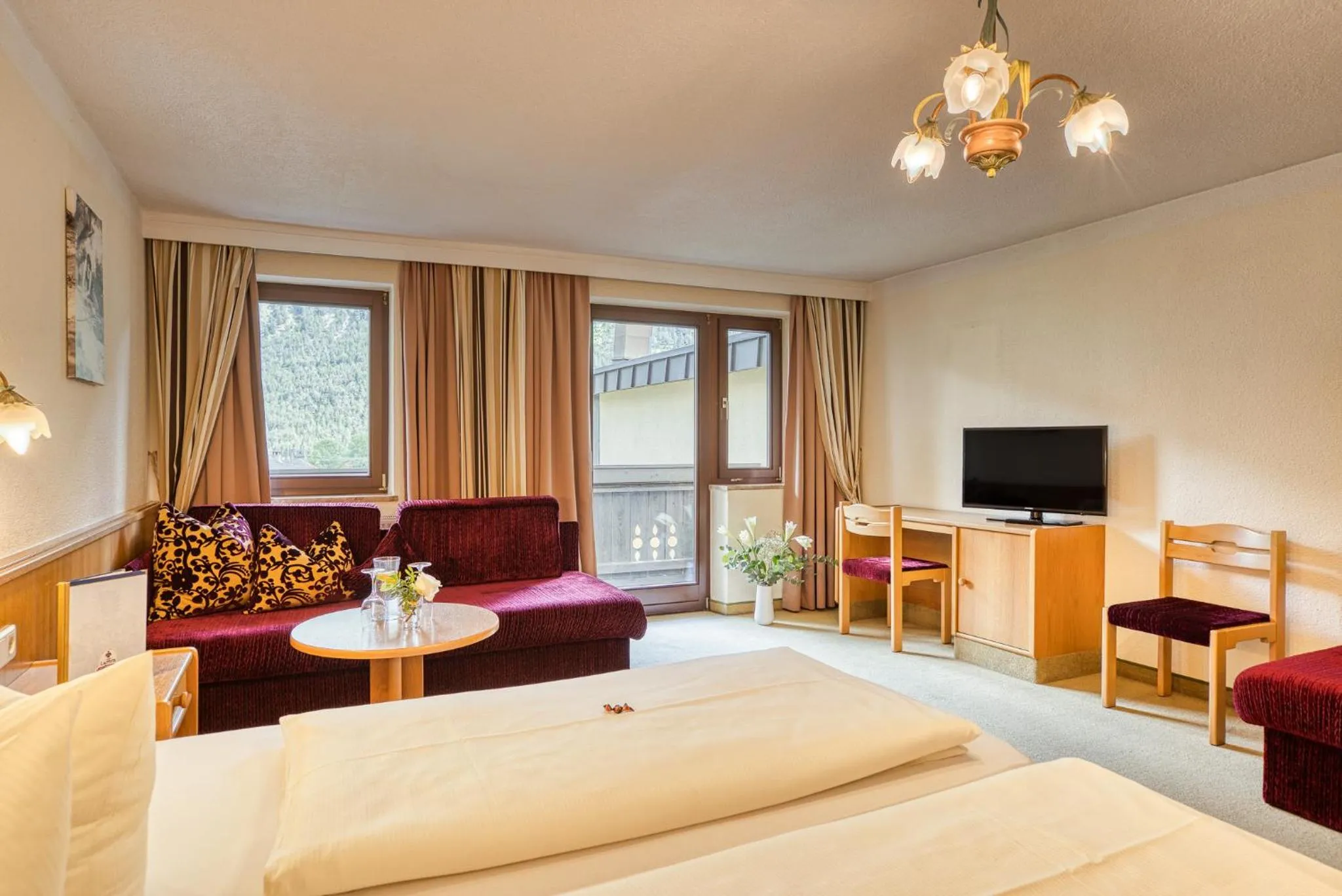 Bed in Hotel zum Lamm