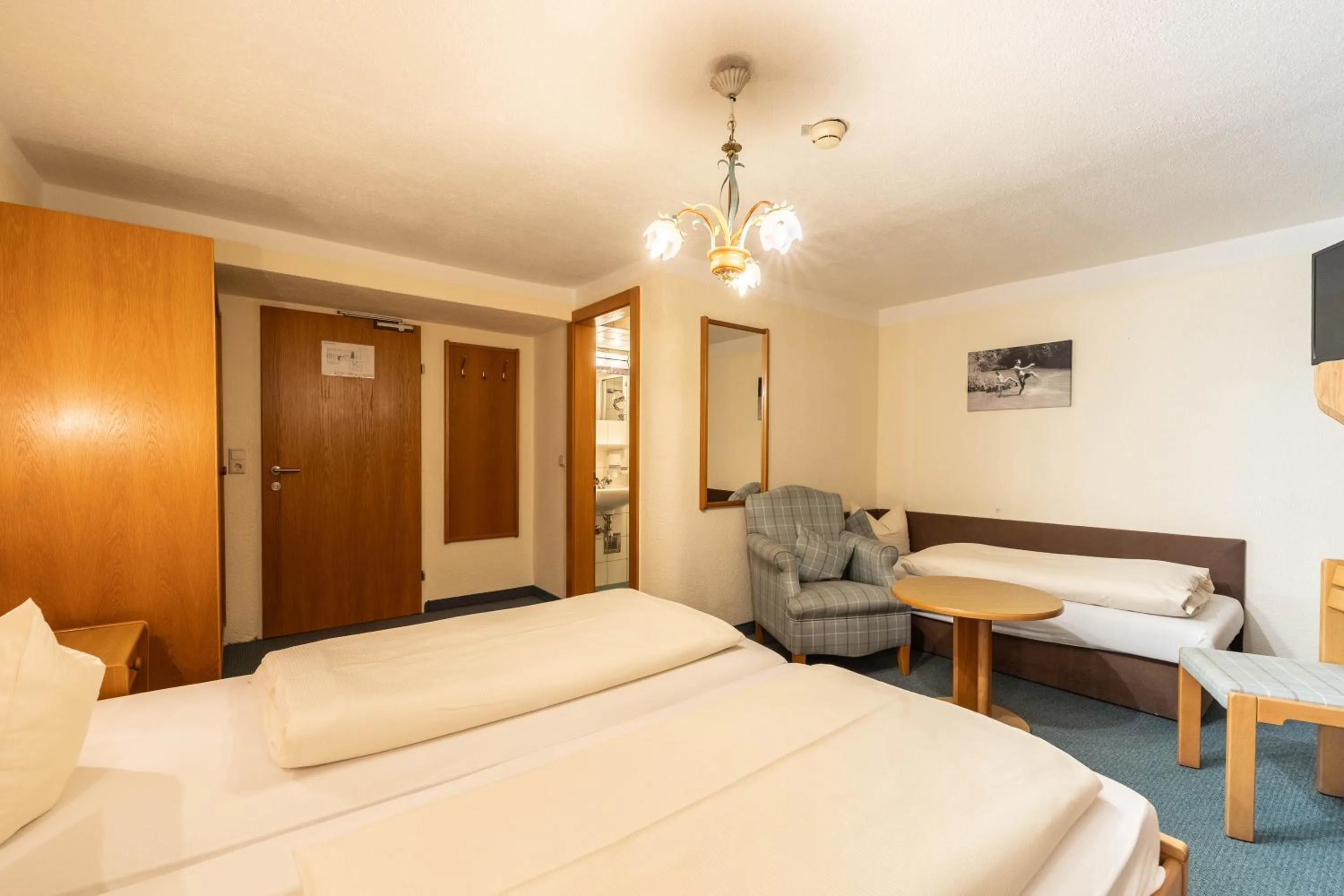 Bed in keyone rooms Tarrenz