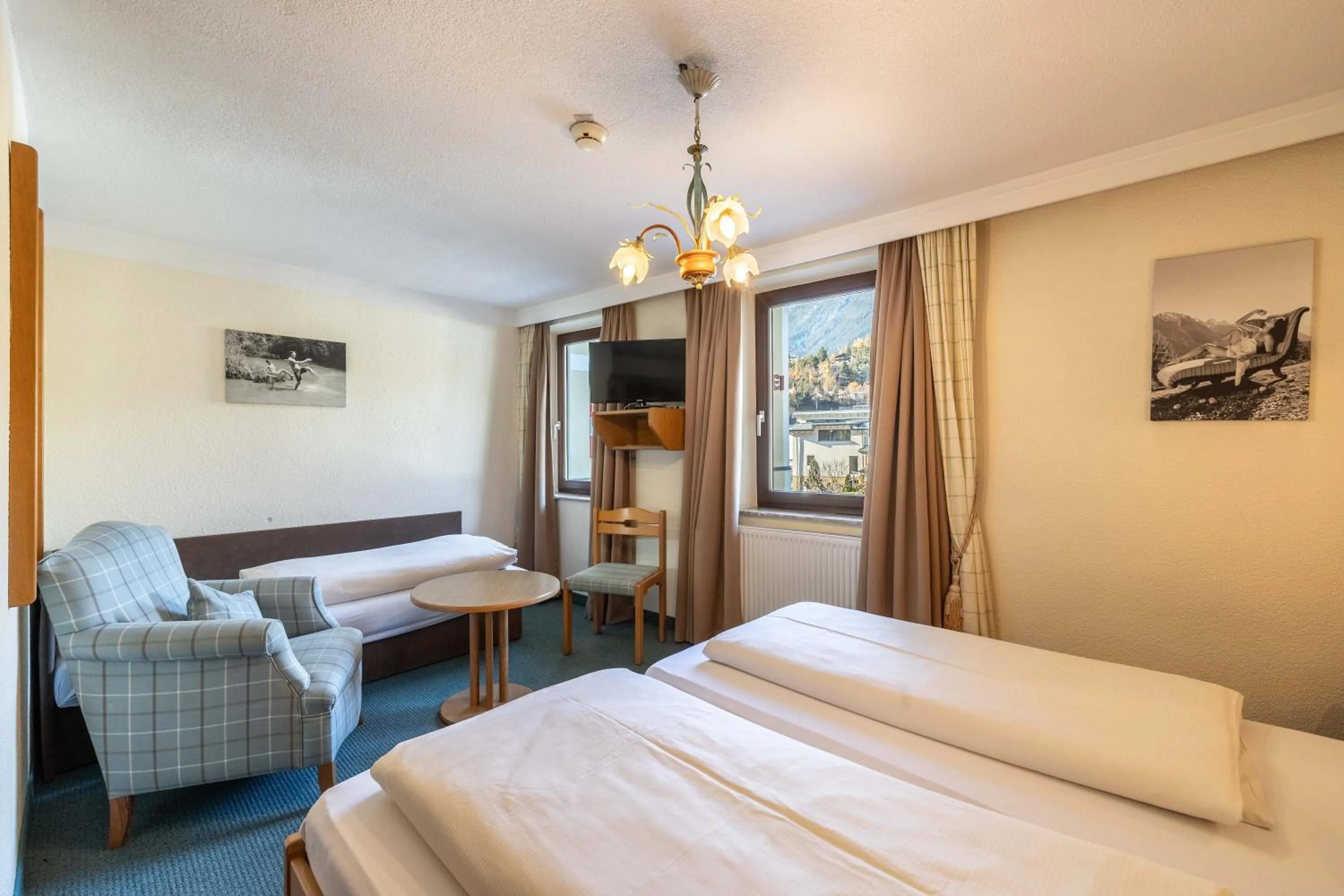 Bed in keyone rooms Tarrenz