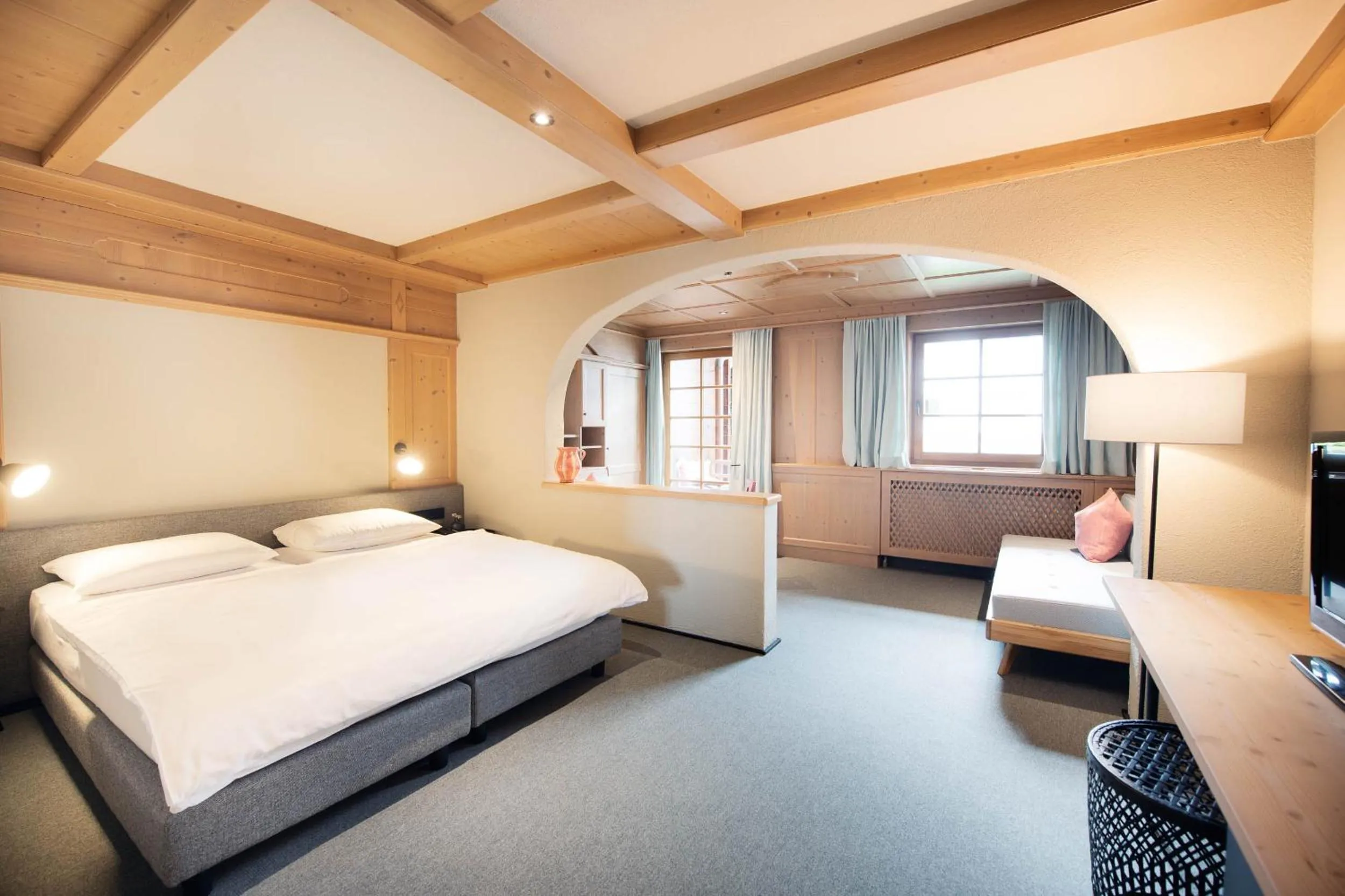 Photo of the whole room, Bed in Schönherr Haus