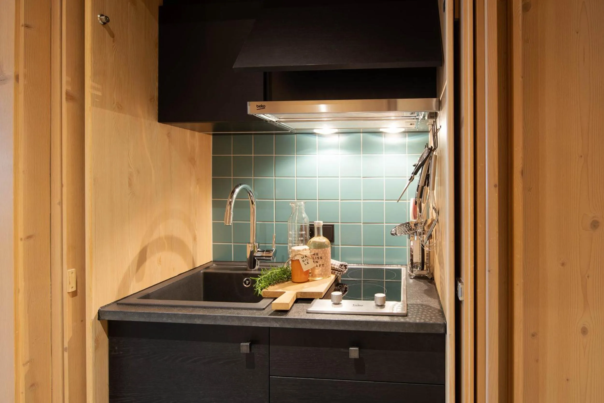 Kitchen or kitchenette in Schönherr Haus