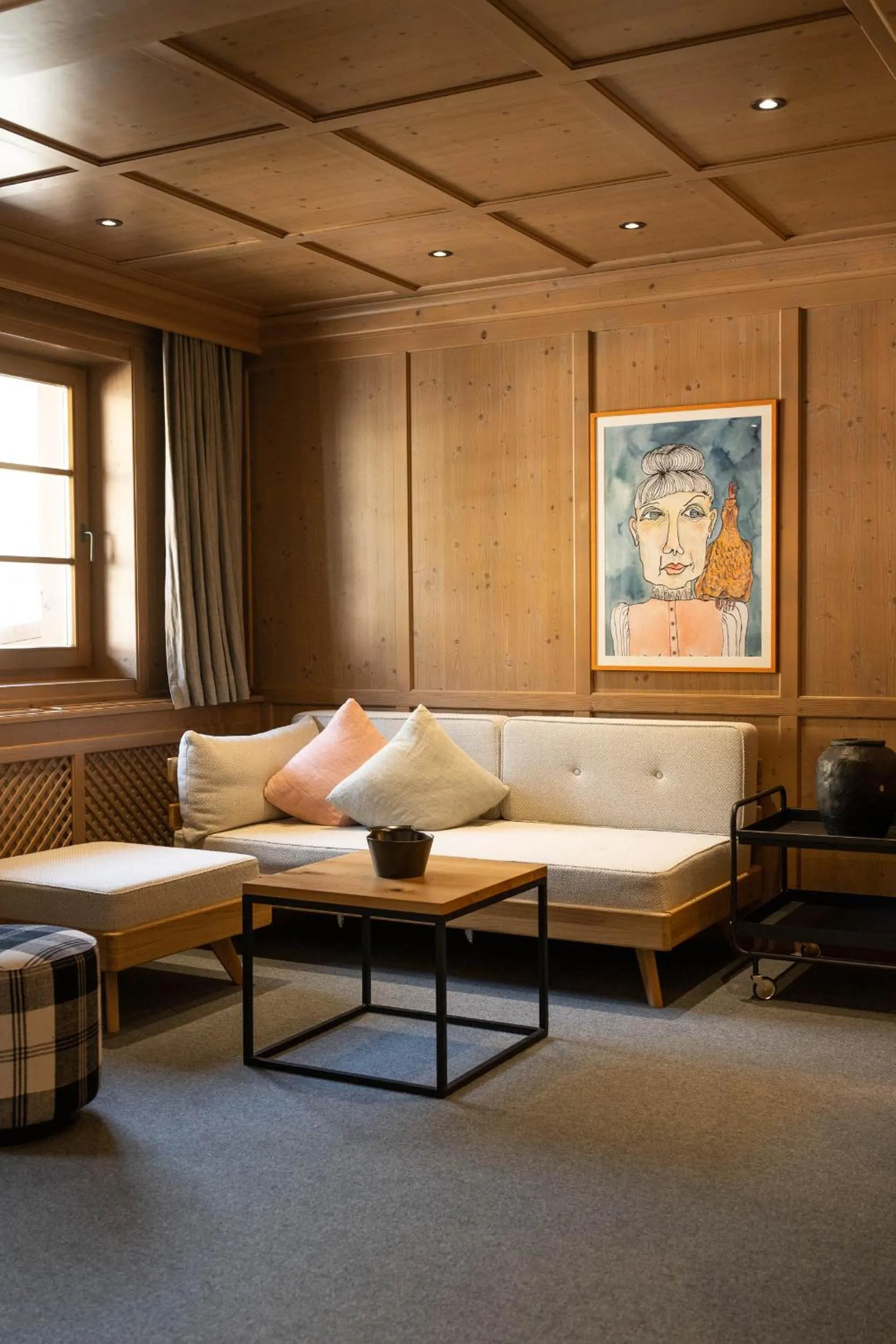 Living room in Schönherr Haus