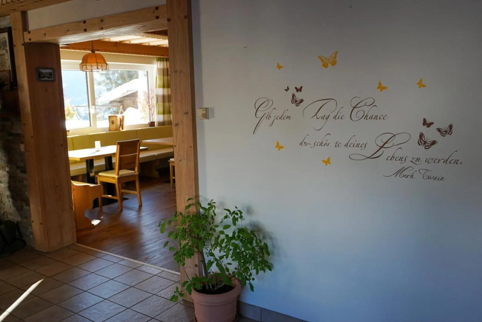 Seating area in Hotel Ramsaueralm