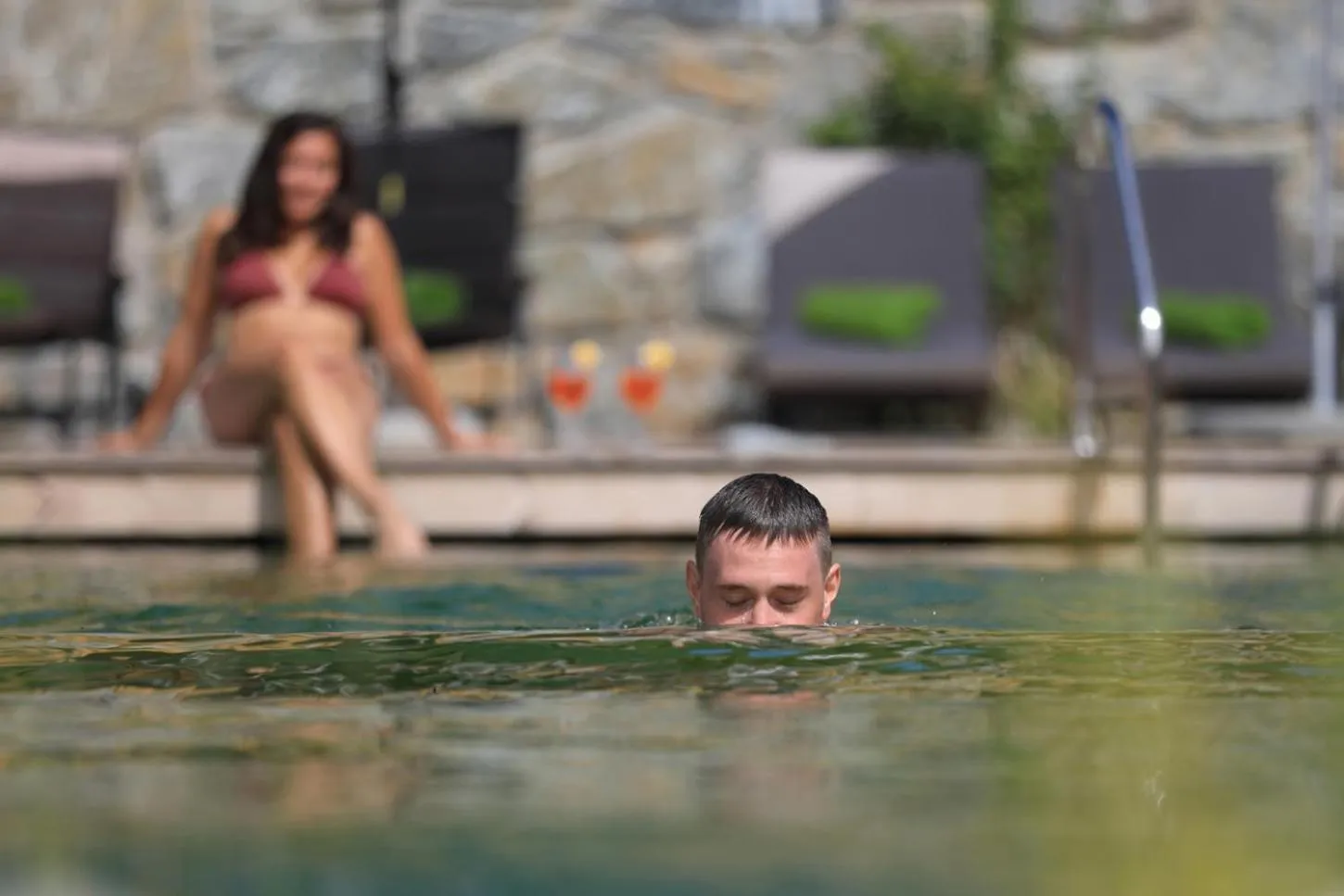 Open Air Bath in Hotel Weiler - Aktiv & Tradition
