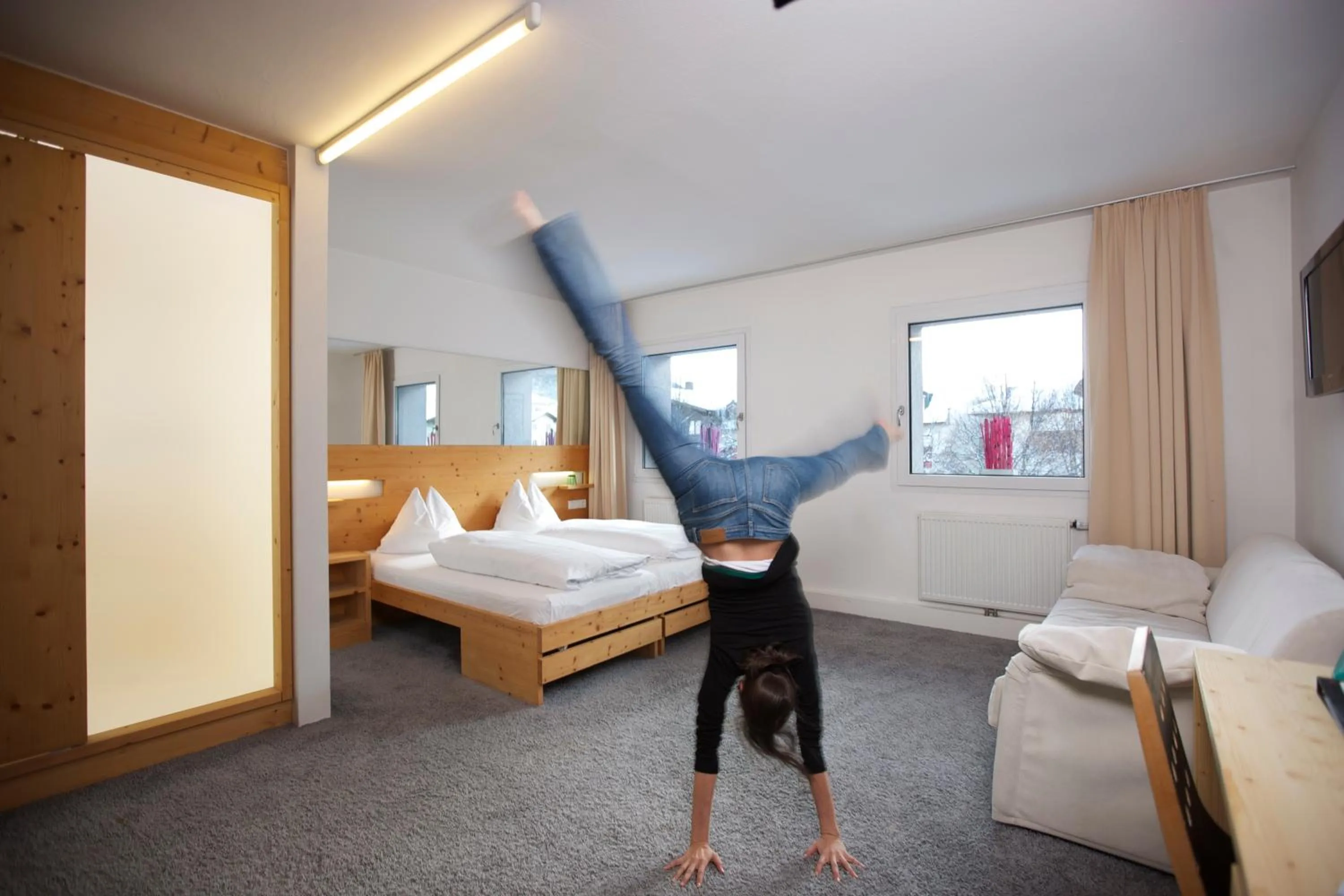 Photo of the whole room, Bed in Hotel Steinerwirt1493