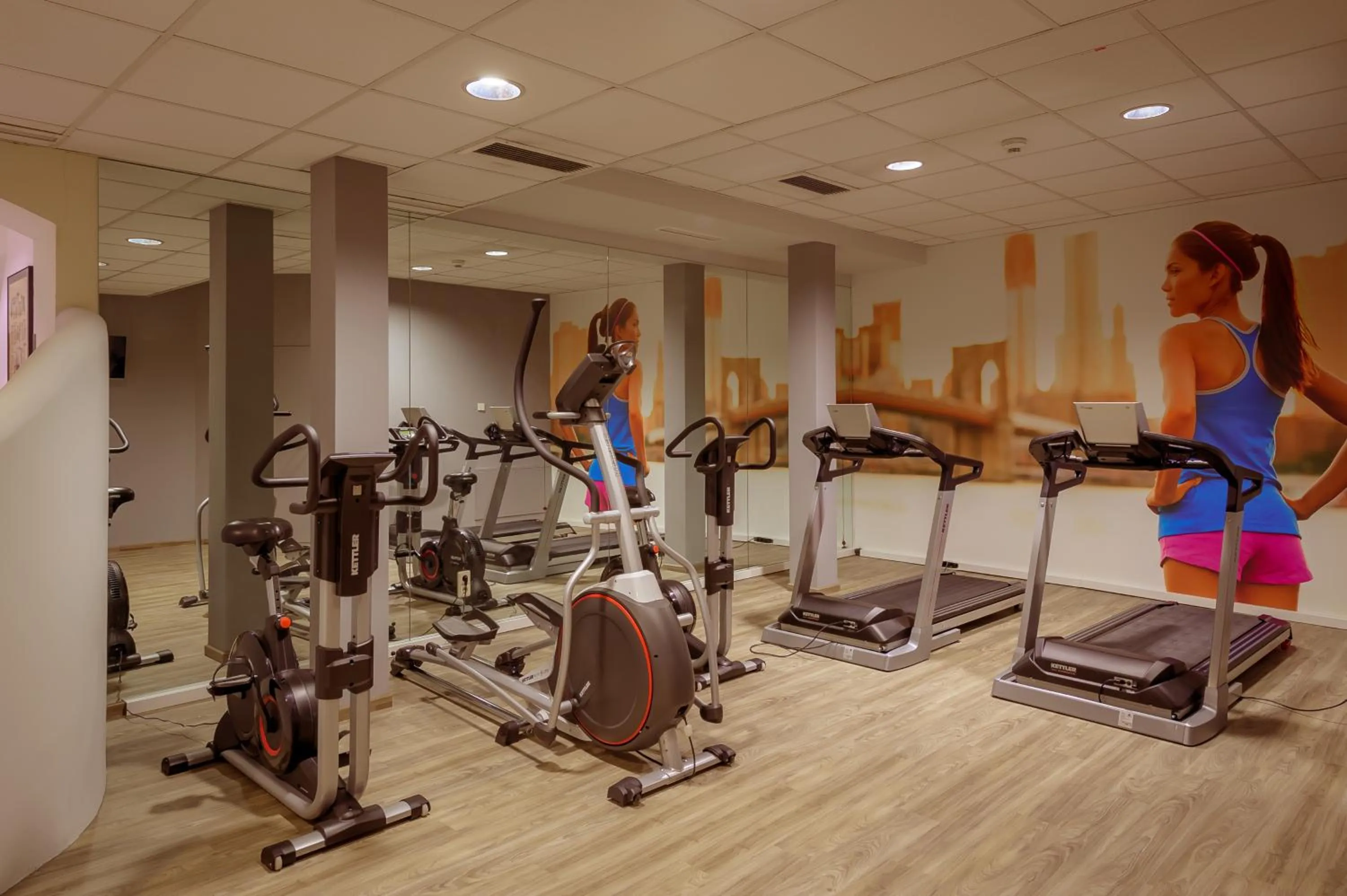 Fitness centre/facilities in City Hotel Stockerau