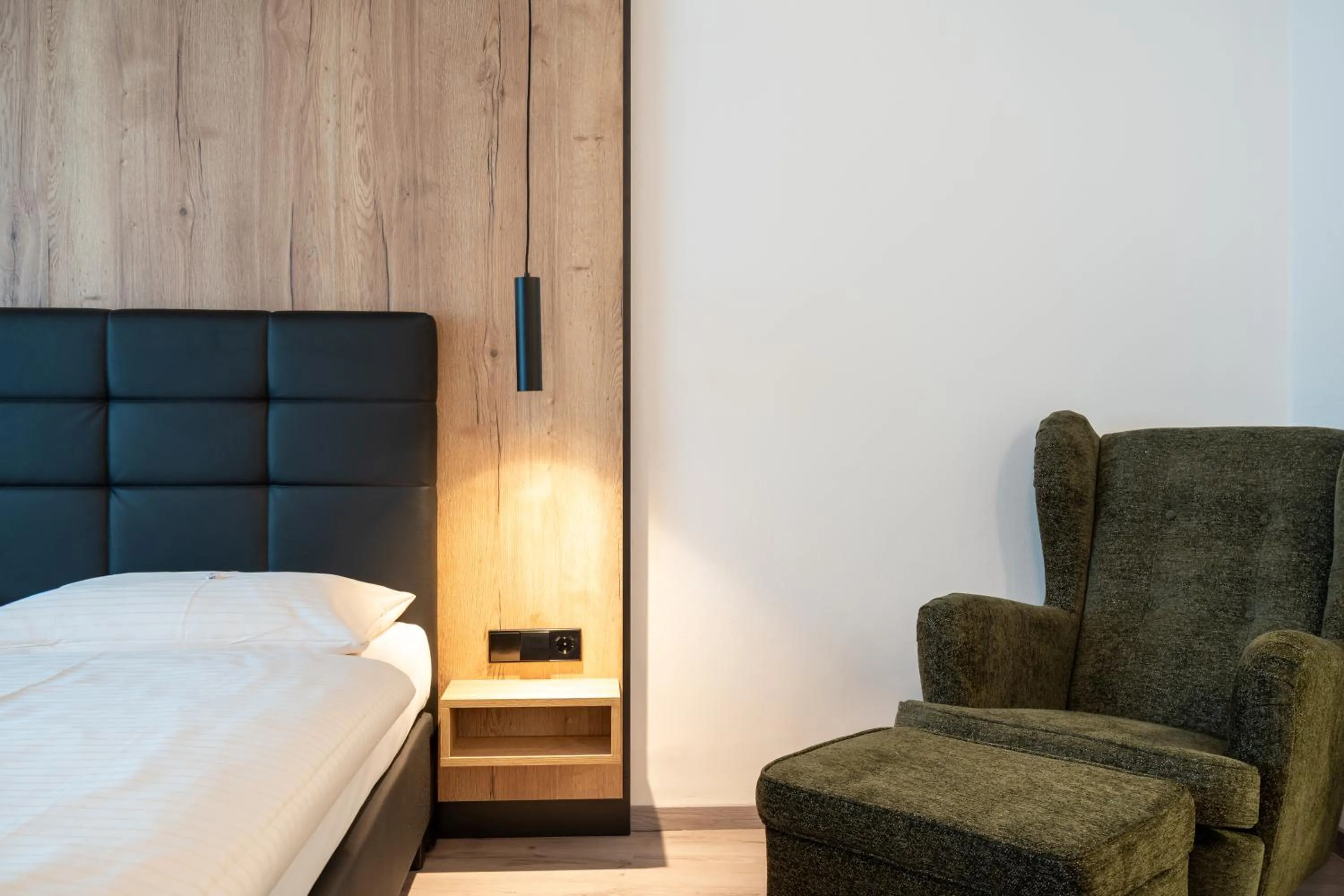 Bed in City Hotel Stockerau