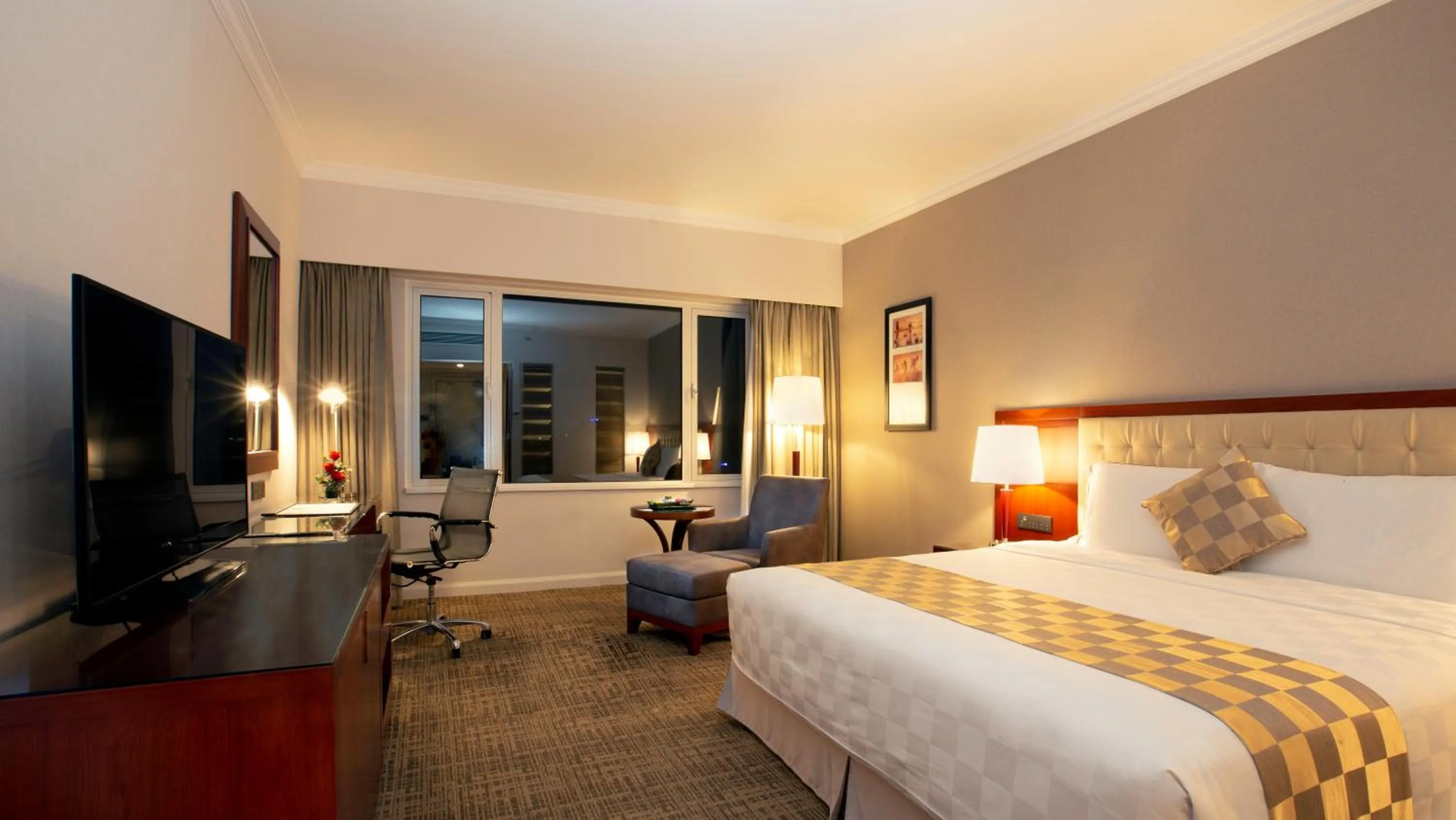 Photo of the whole room, Bed in Equatorial Ho Chi Minh City