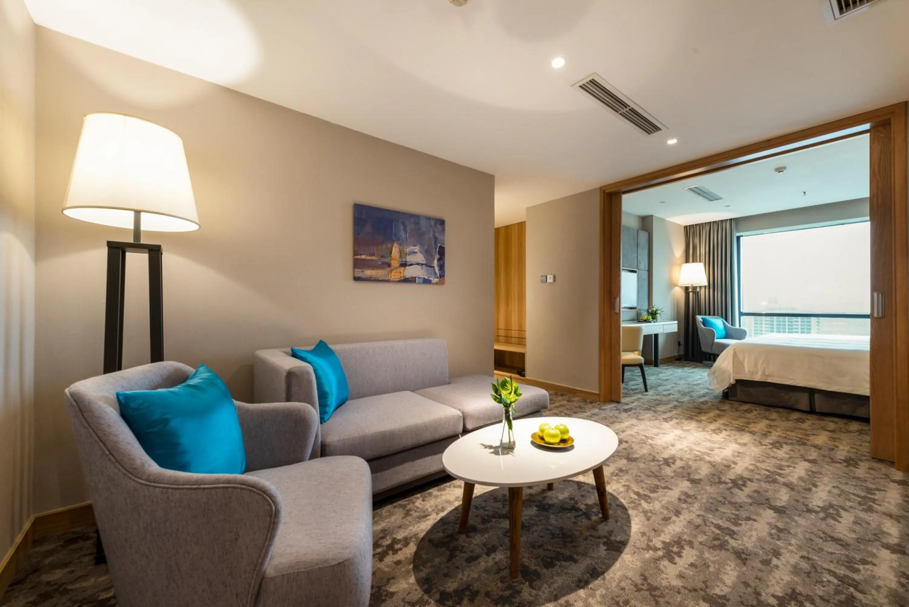 Living room in Hanoi Hotel