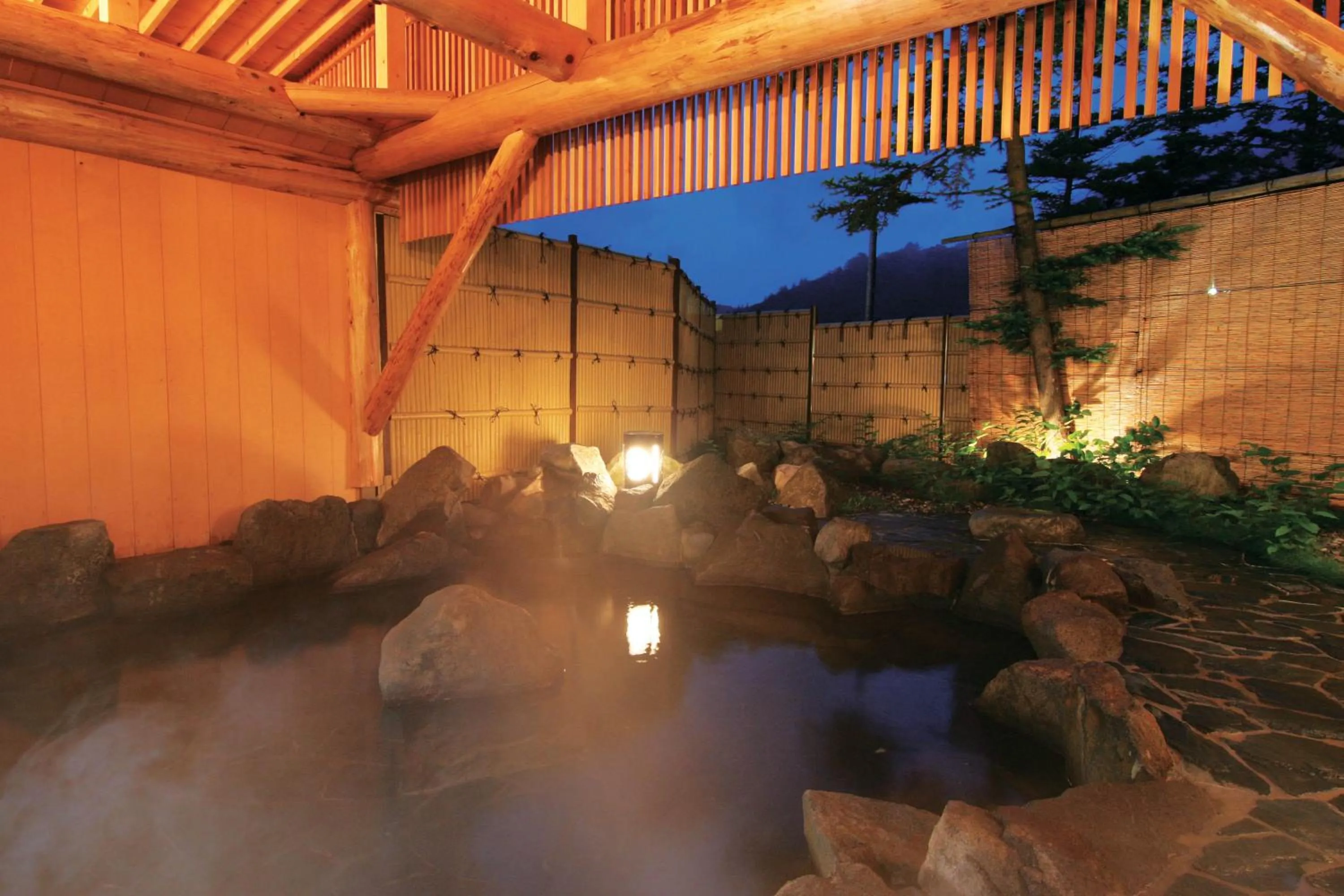 Hot Spring Bath in Hotel Tangram
