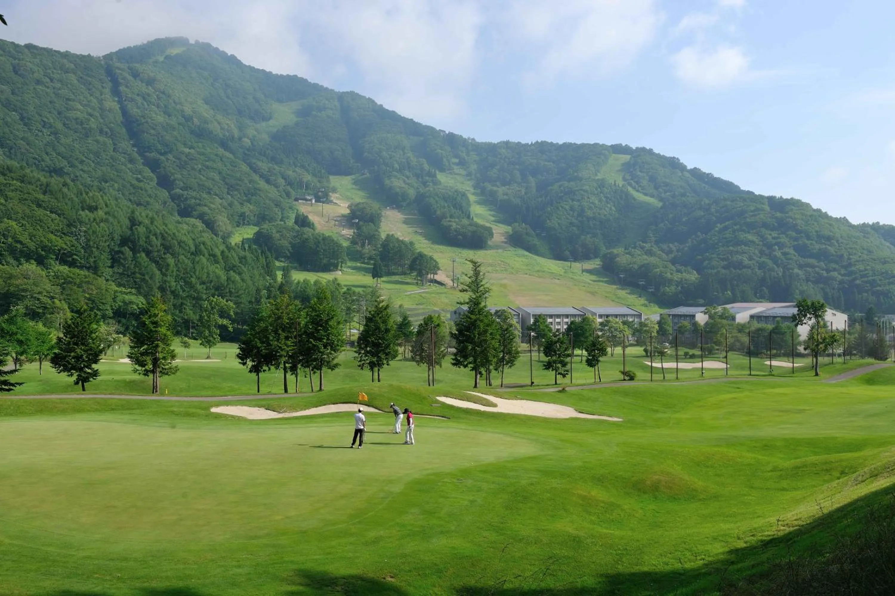 Golfcourse in Hotel Tangram