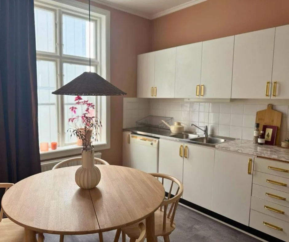 Kitchen or kitchenette in Eksjö Stadshotell