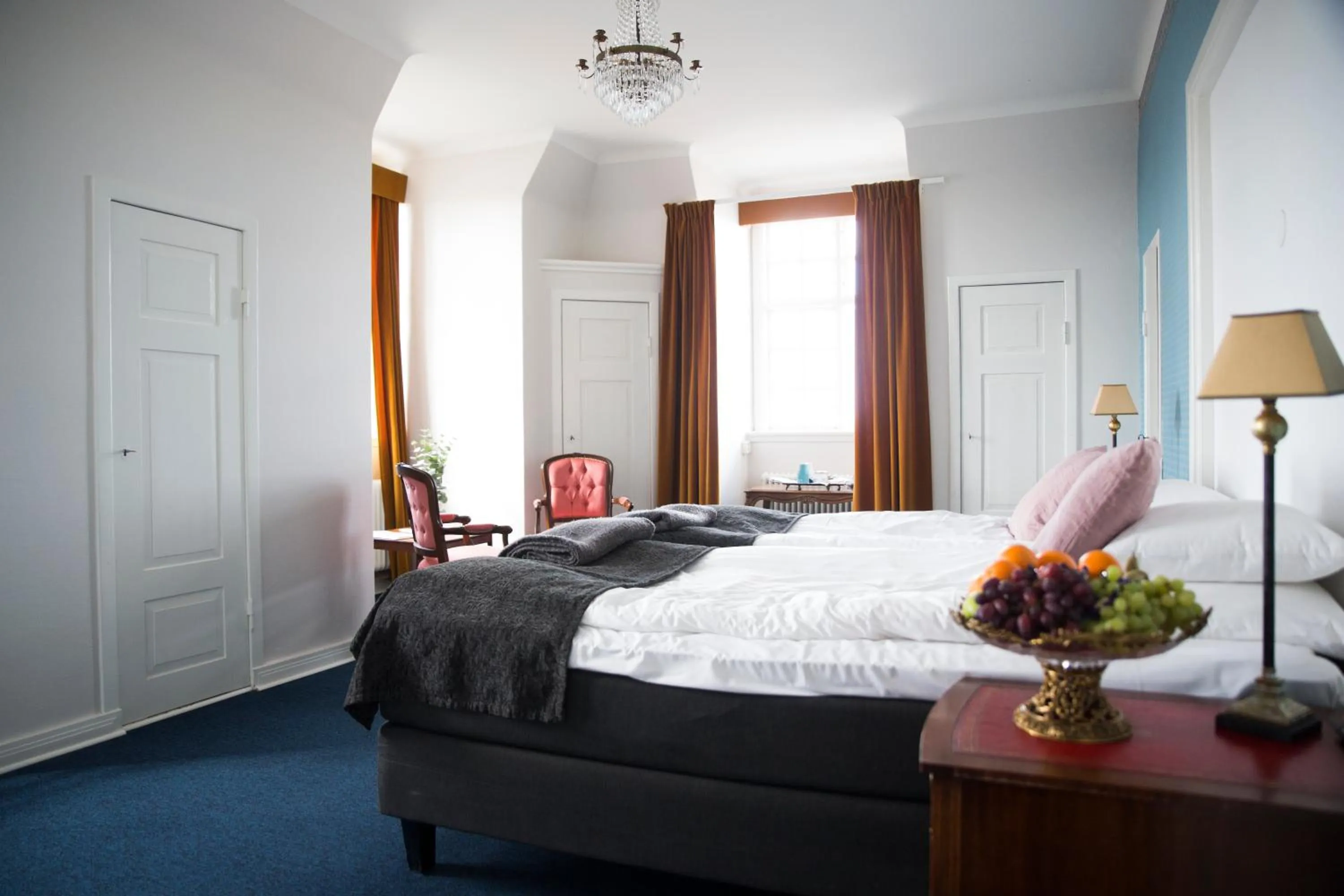 Bedroom, Bed in Eksjö Stadshotell