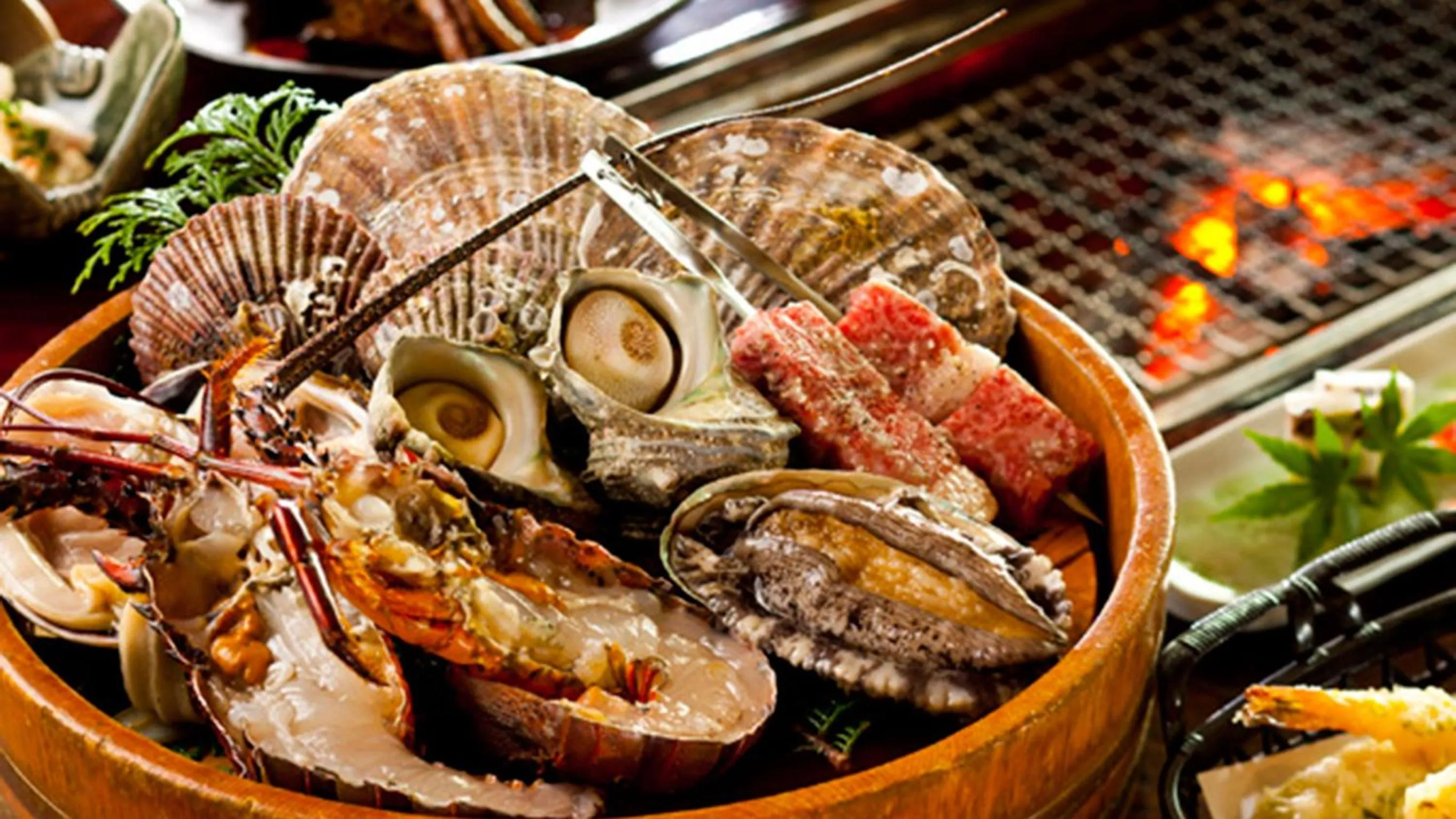 Food close-up in Ryouri no yado Ginrin