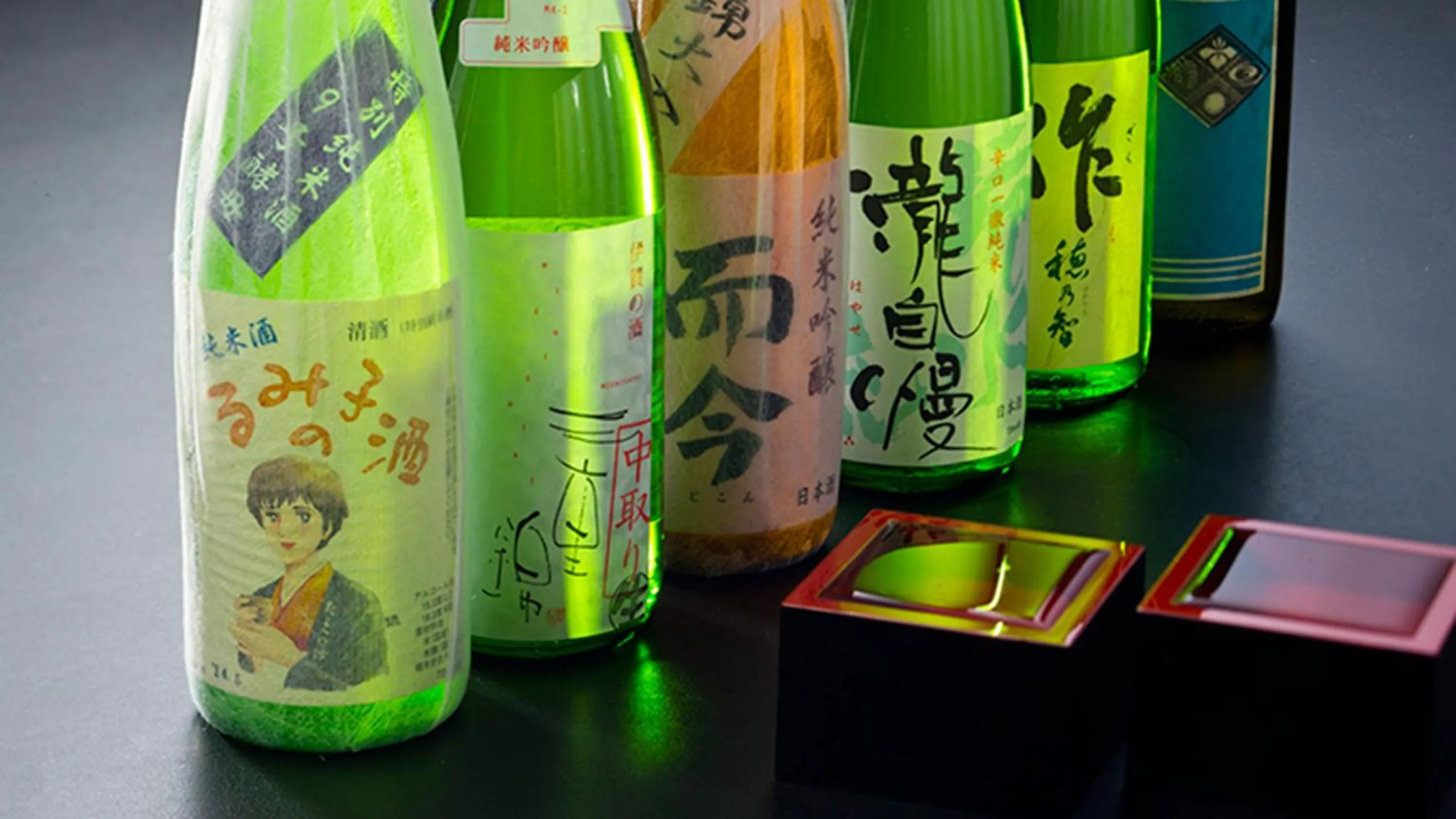 Alcoholic drinks in Ryouri no yado Ginrin