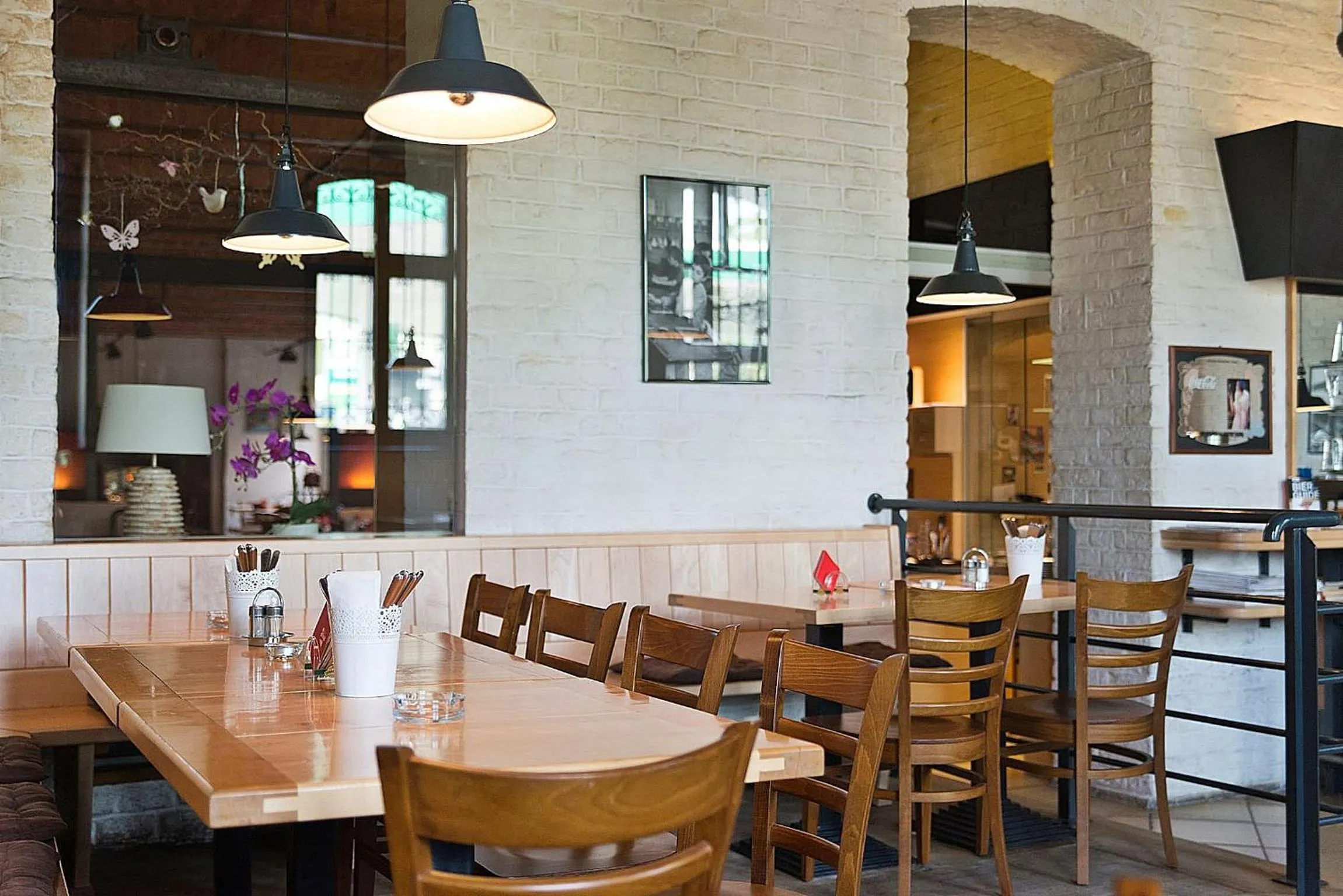 Restaurant/places to eat in Hotel Fabrik Wien